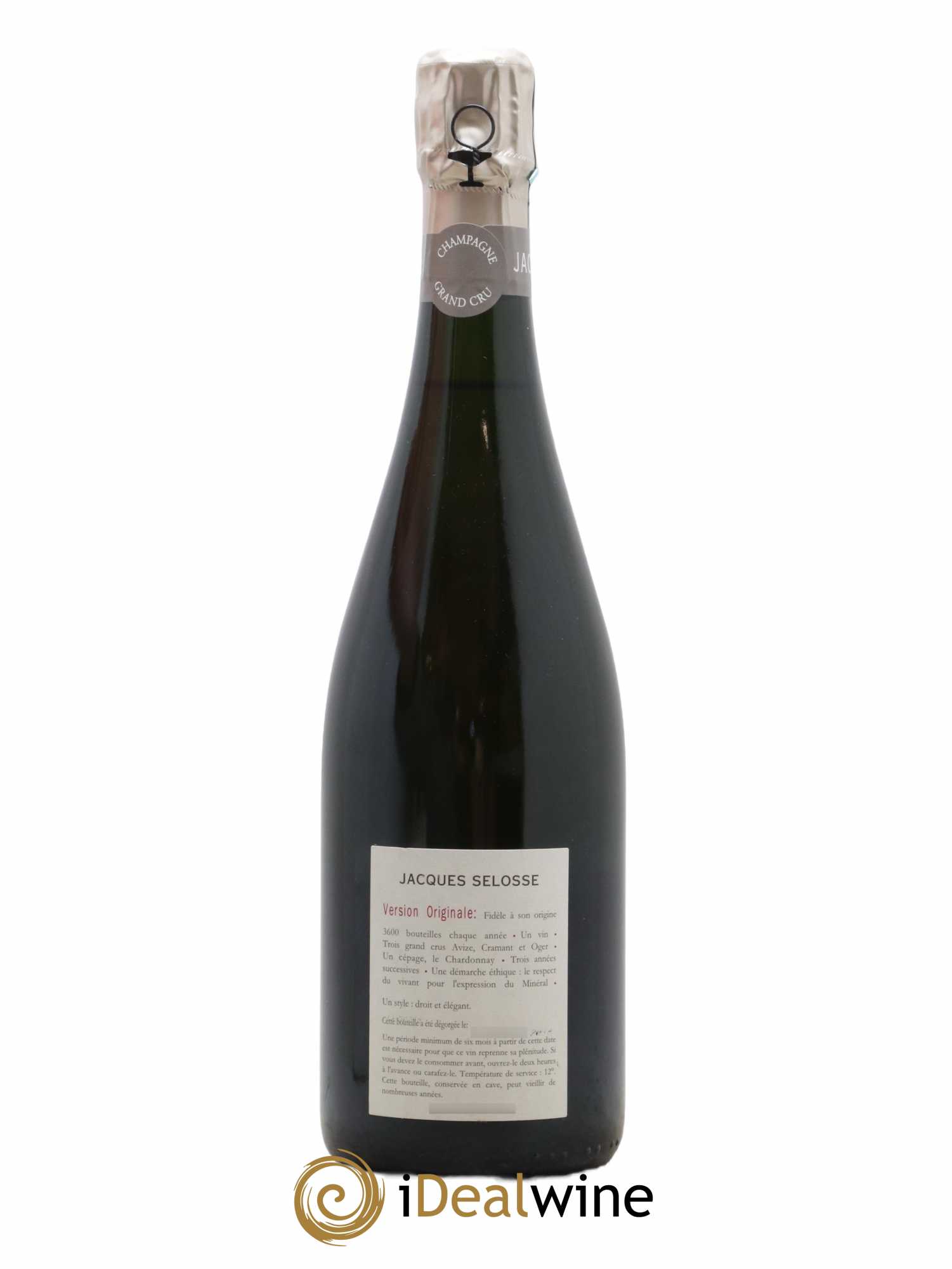 Version Originale Jacques Selosse - Lot de 1 bouteille - 1