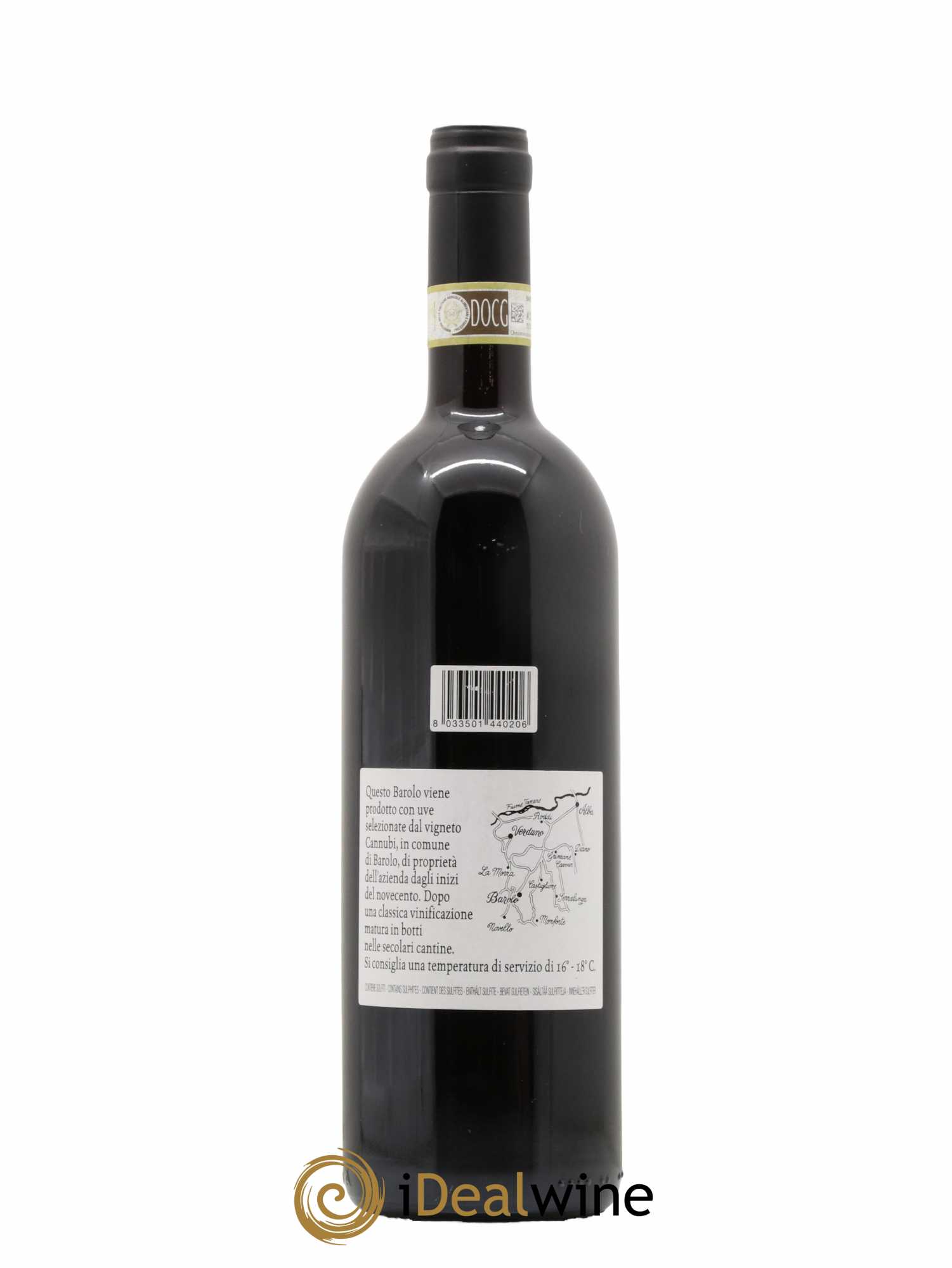 Barolo DOCG Cannubi Comm. Giovan Battista Burlotto 2018 - Lot de 1 bouteille - 1