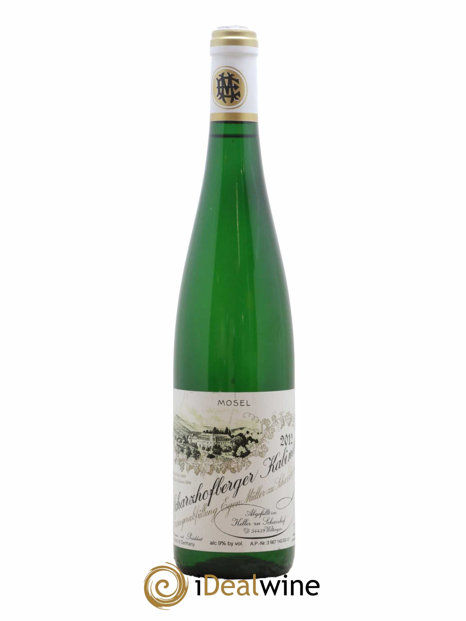 Riesling Scharzhofberger Kabinett Egon Muller 2012 - Lot de 1 bouteille - 0