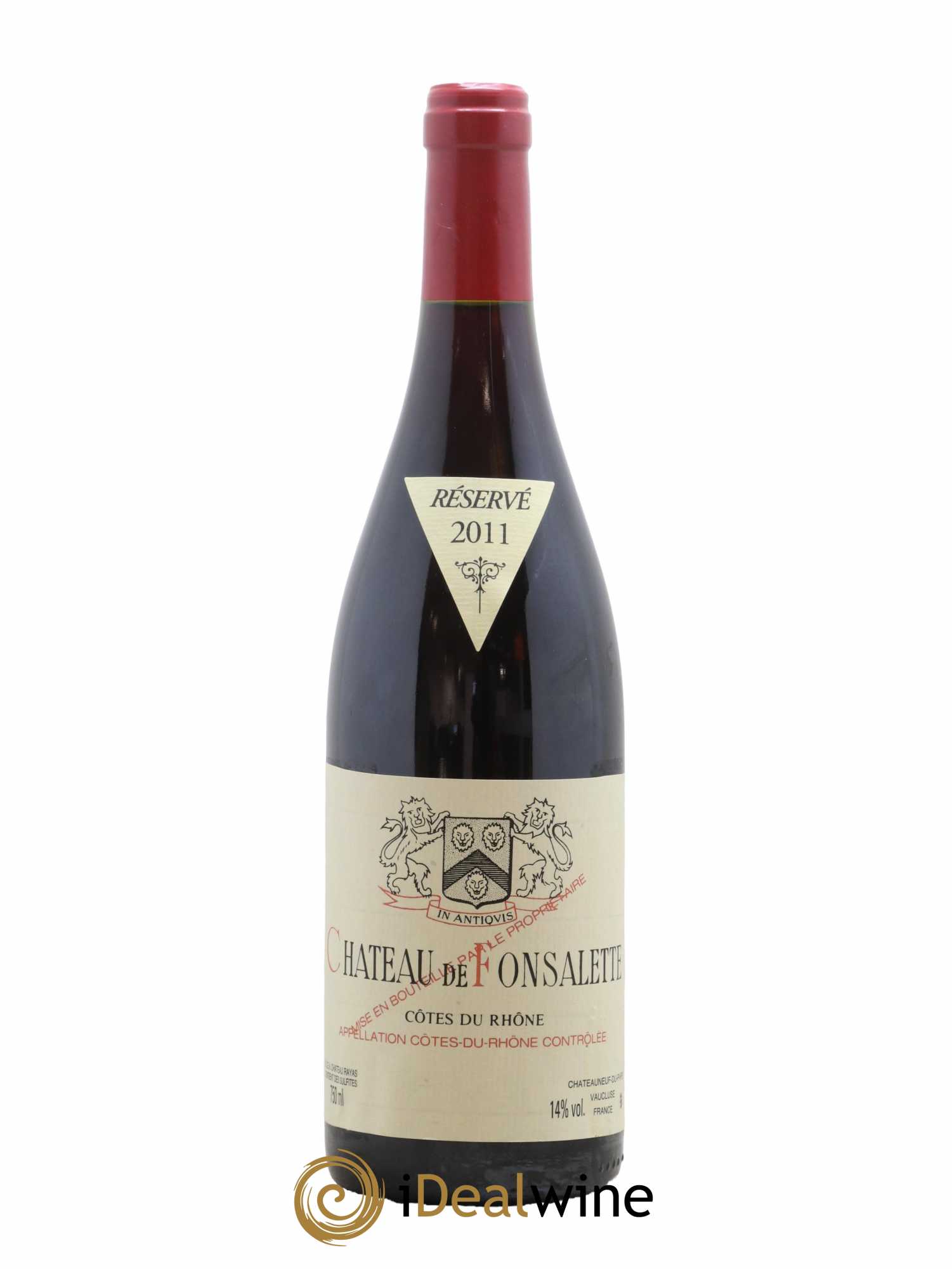 Côtes-du-Rhône Château de Fonsalette Emmanuel Reynaud 2011 - Lot de 1 bouteille - 0