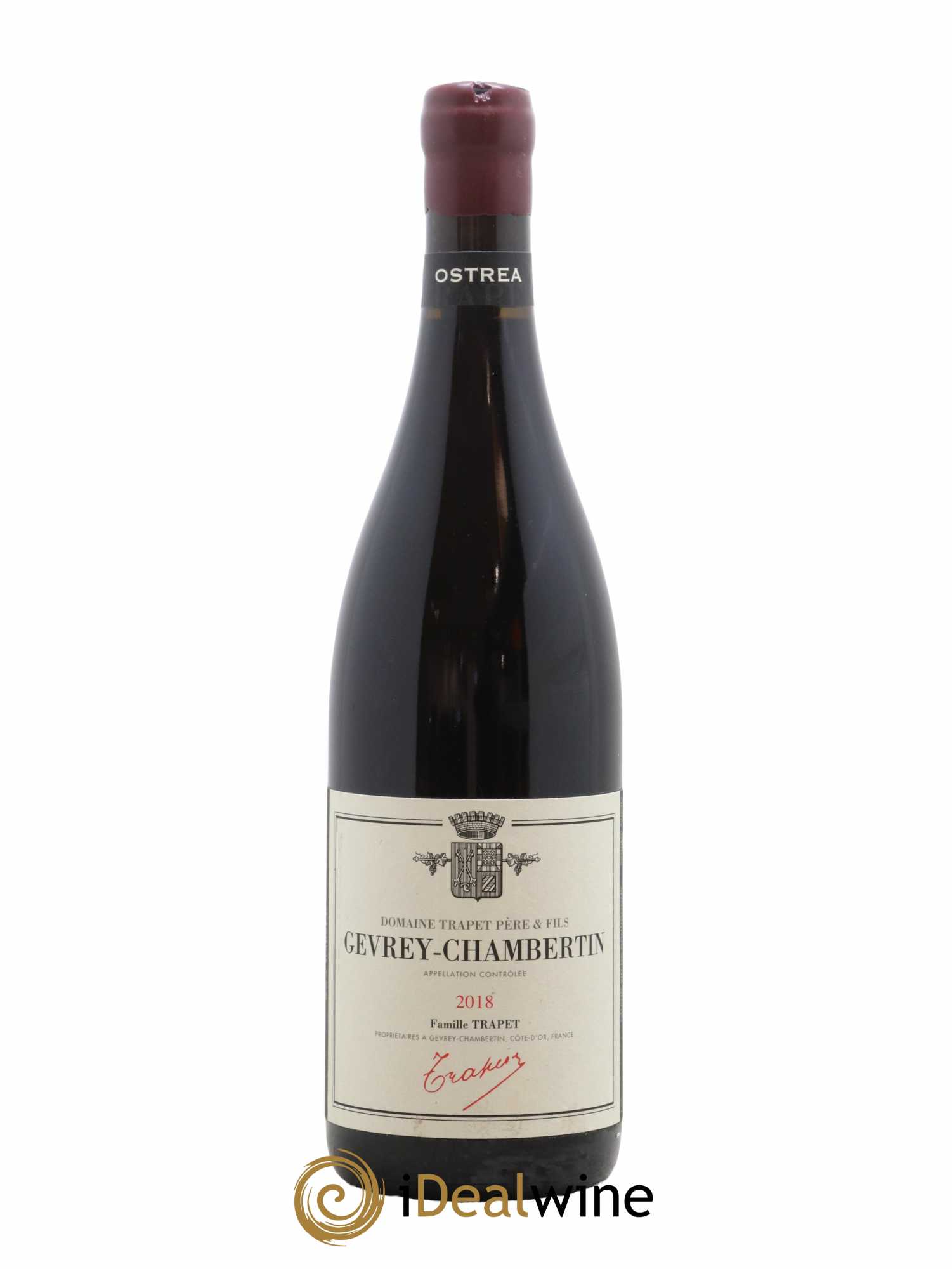 Gevrey-Chambertin Ostrea Domaine Trapet 2018 - Lot de 1 bouteille - 0