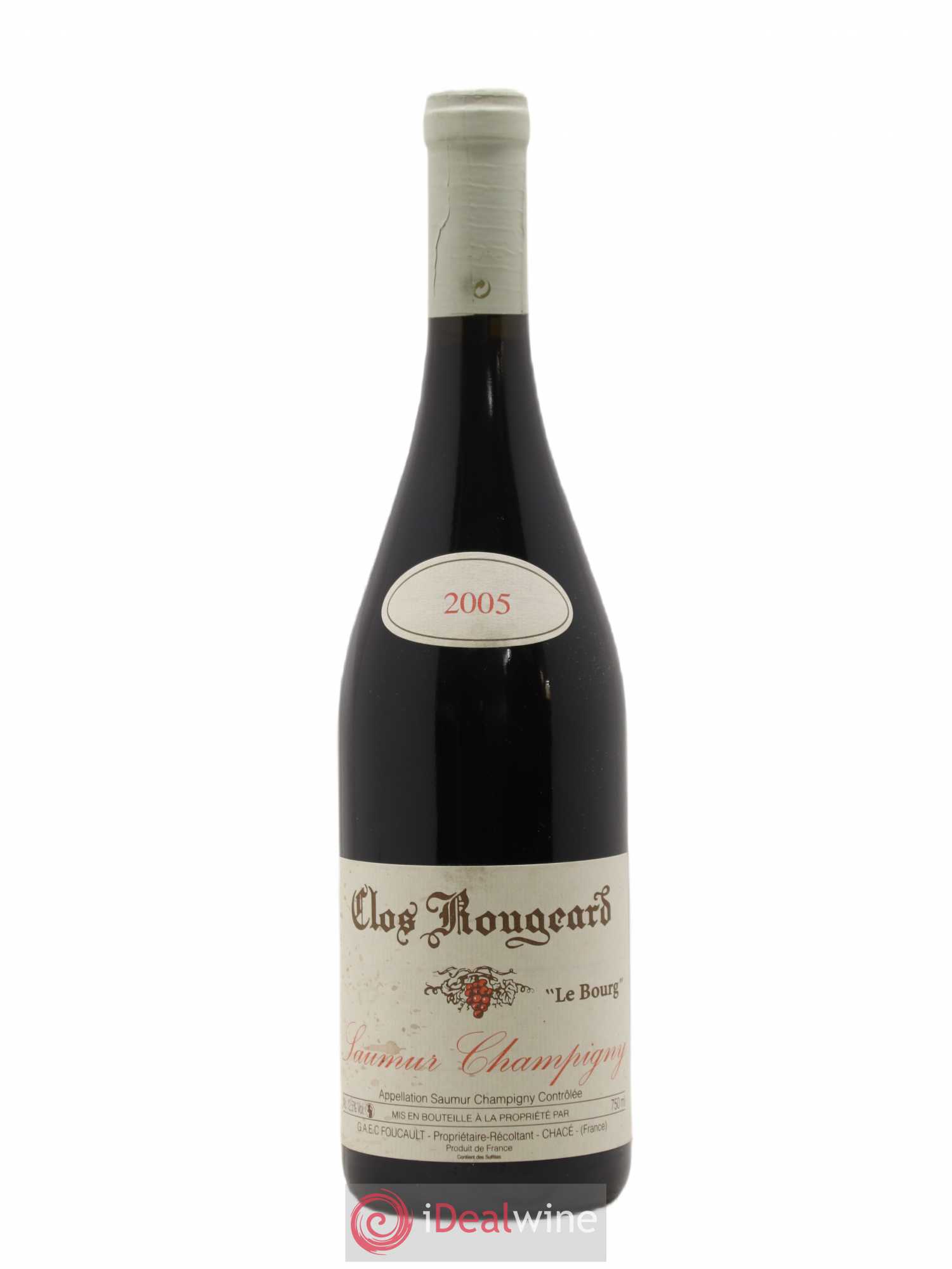 Saumur-Champigny Le Bourg Clos Rougeard 2005 - Lot de 1 bouteille - 0