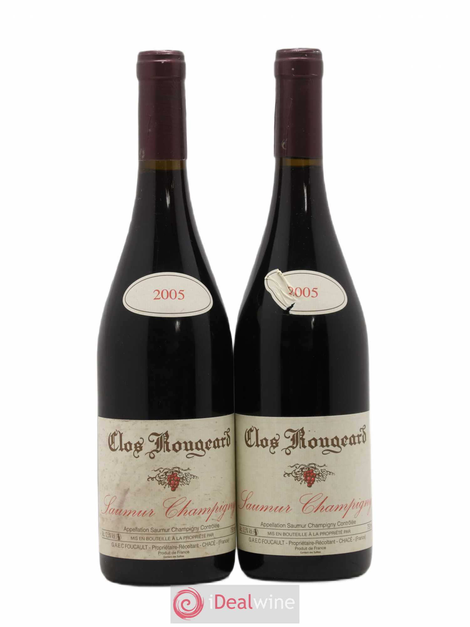 Saumur-Champigny Clos Rougeard 2005 - Lot de 2 bouteilles - 0