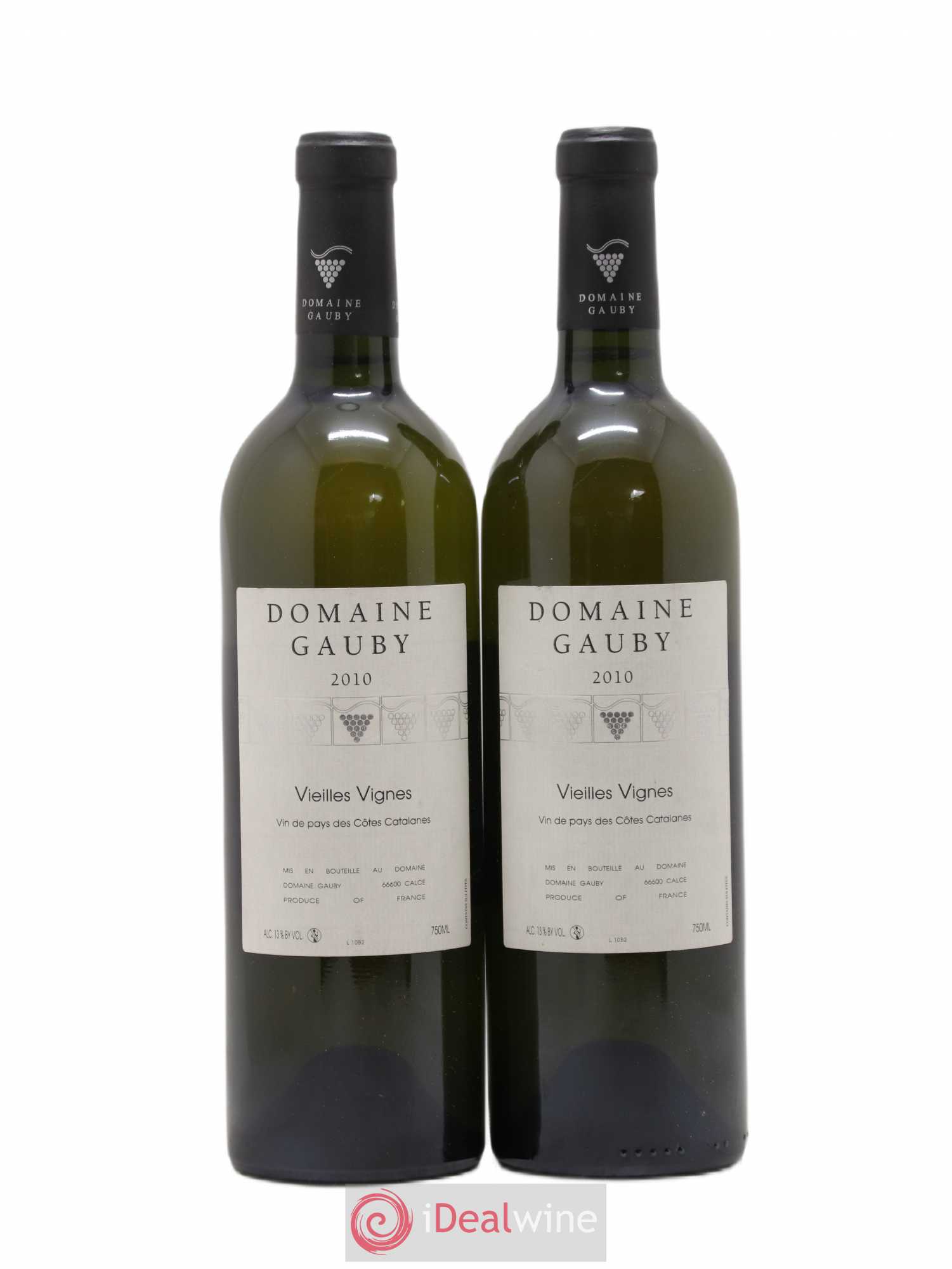 Côtes Catalanes Vieilles vignes Gauby (Domaine) 2010 - Lot de 2 bouteilles - 0