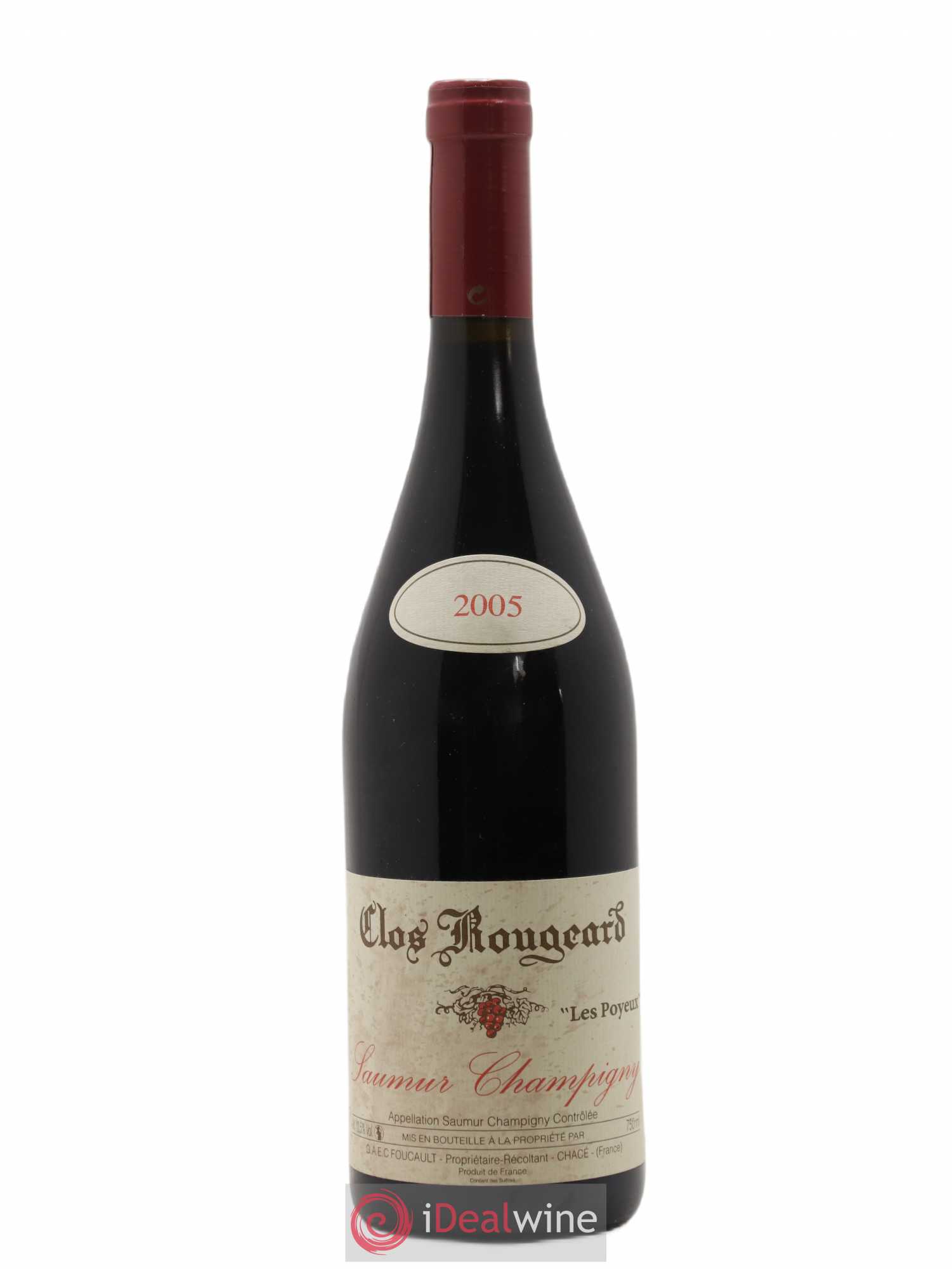 Saumur-Champigny Les Poyeux Clos Rougeard 2005 - Lot de 1 bouteille - 0