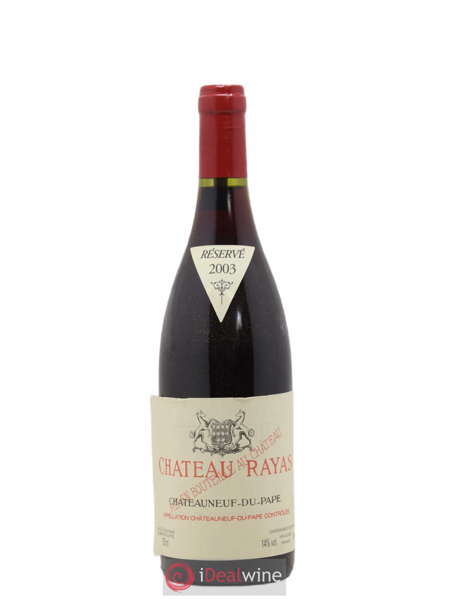 Châteauneuf-du-Pape Château Rayas Emmanuel Reynaud 2003 - Lot de 1 bouteille - 0