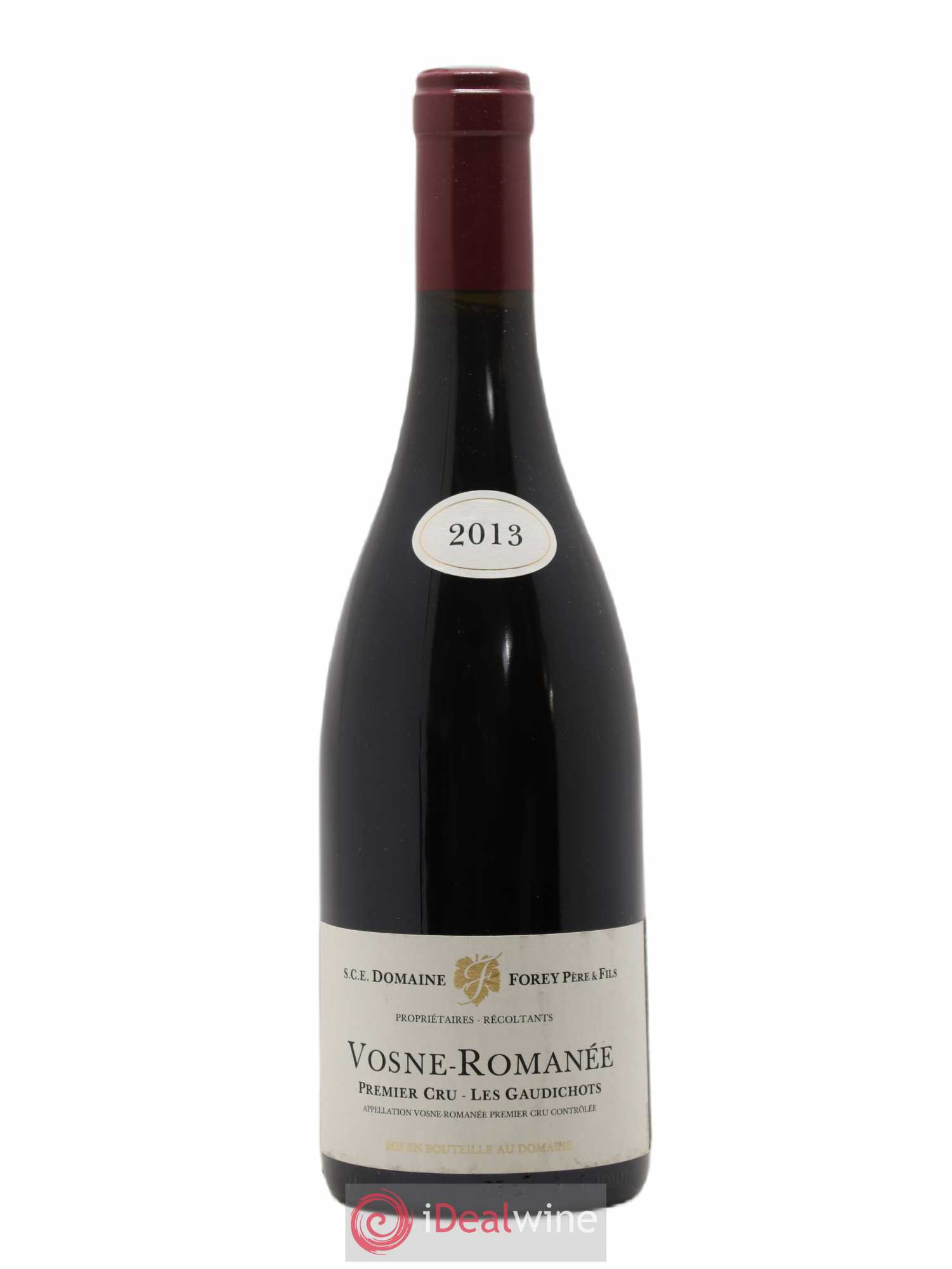 Vosne-Romanée 1er Cru Les Gaudichots Forey Père et Fils (Domaine) 2013 - Lot de 1 bouteille - 0