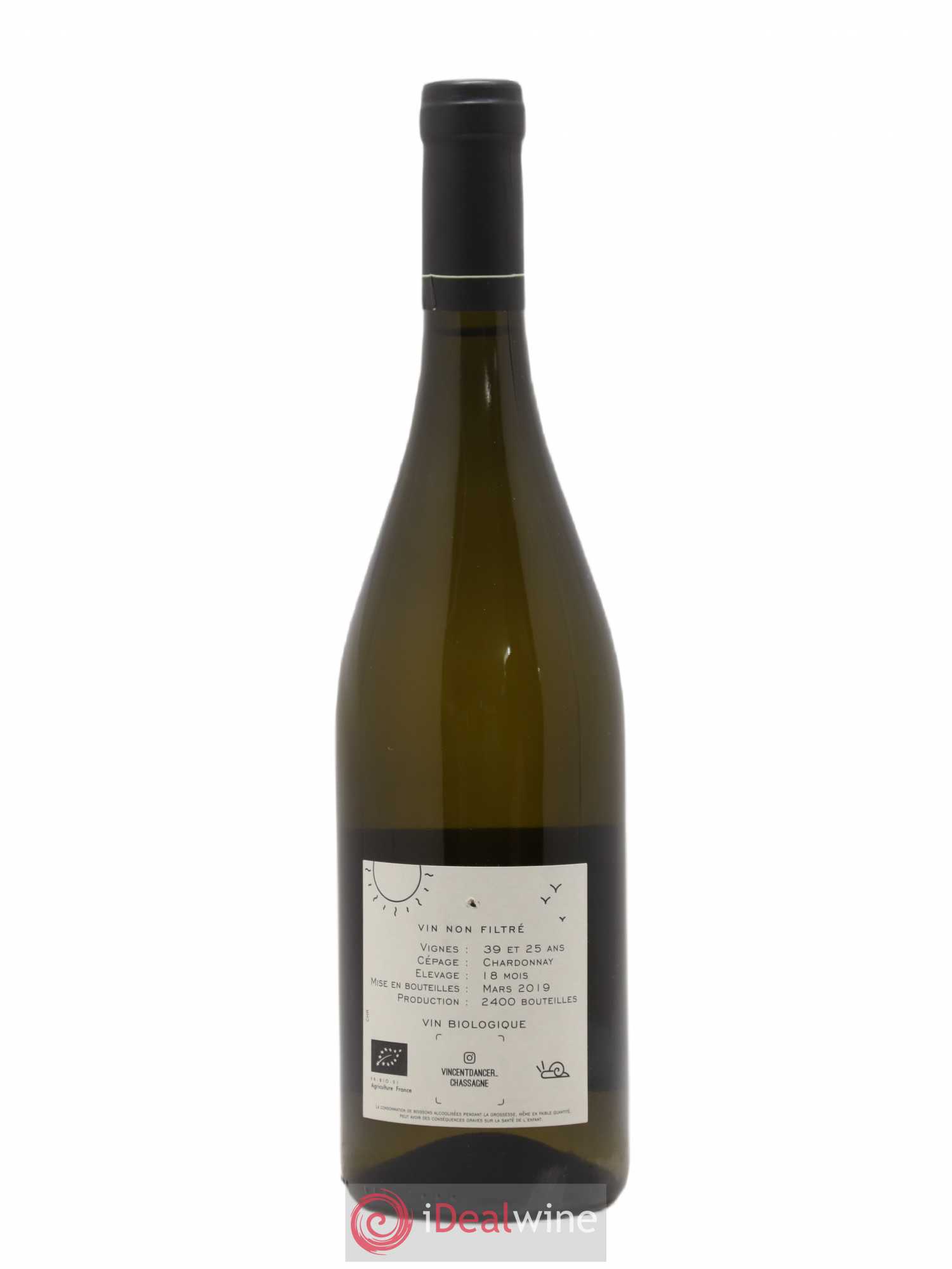 Chassagne-Montrachet 1er Cru La Romanée Vincent Dancer 2017 - Lot de 1 bouteille - 1