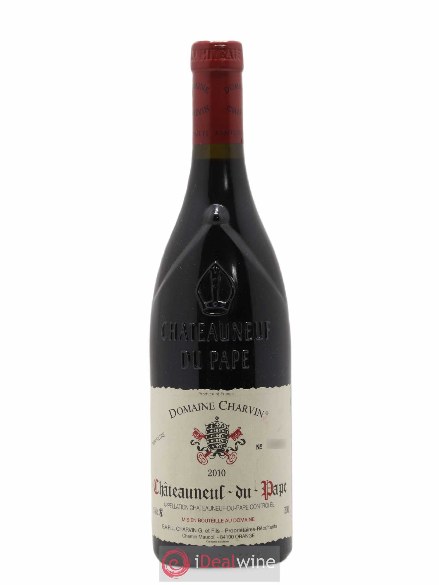 Châteauneuf-du-Pape Charvin (Domaine) 2010 - Lot de 1 bouteille - 0