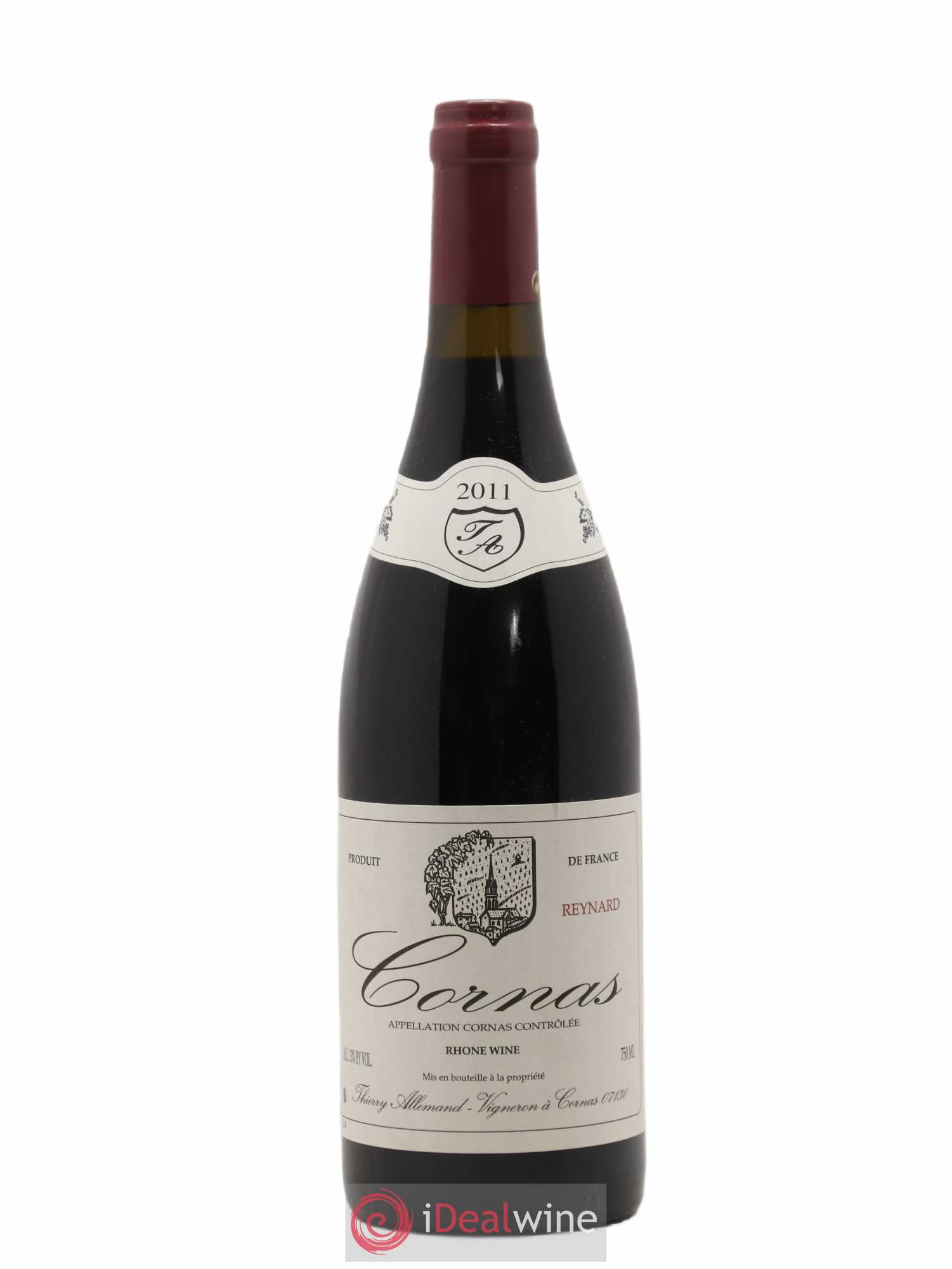 Cornas Reynard Thierry Allemand 2011 - Lot de 1 bouteille - 0