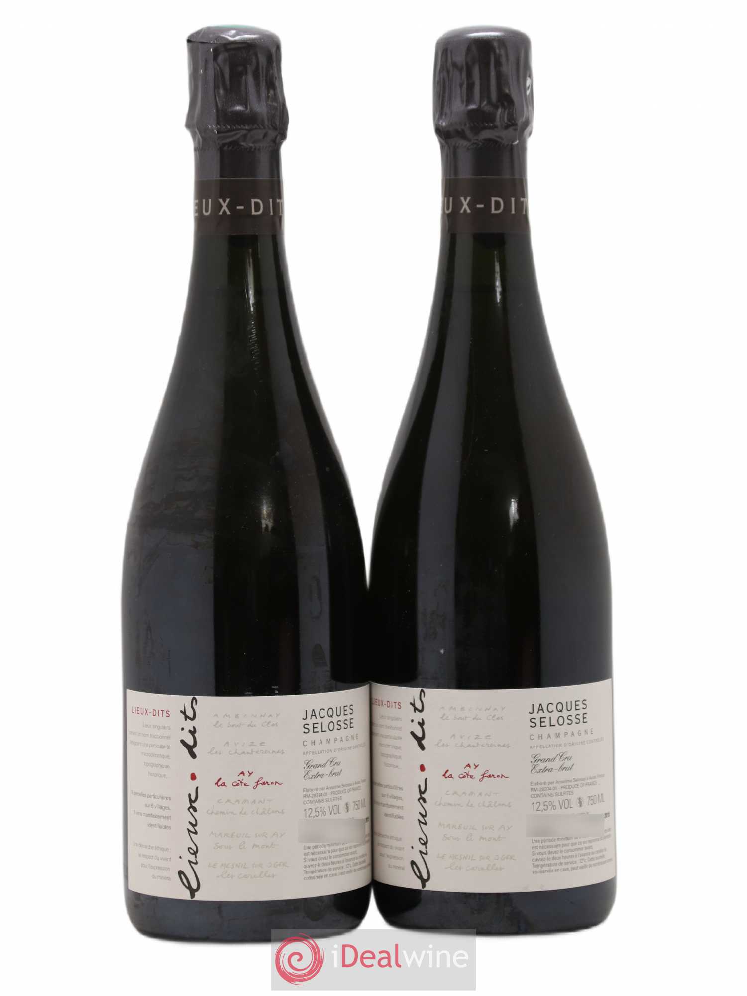 La Côte Faron Blanc de Noirs Grand Cru Extra-Brut Jacques Selosse - Lot de 2 bouteilles - 0