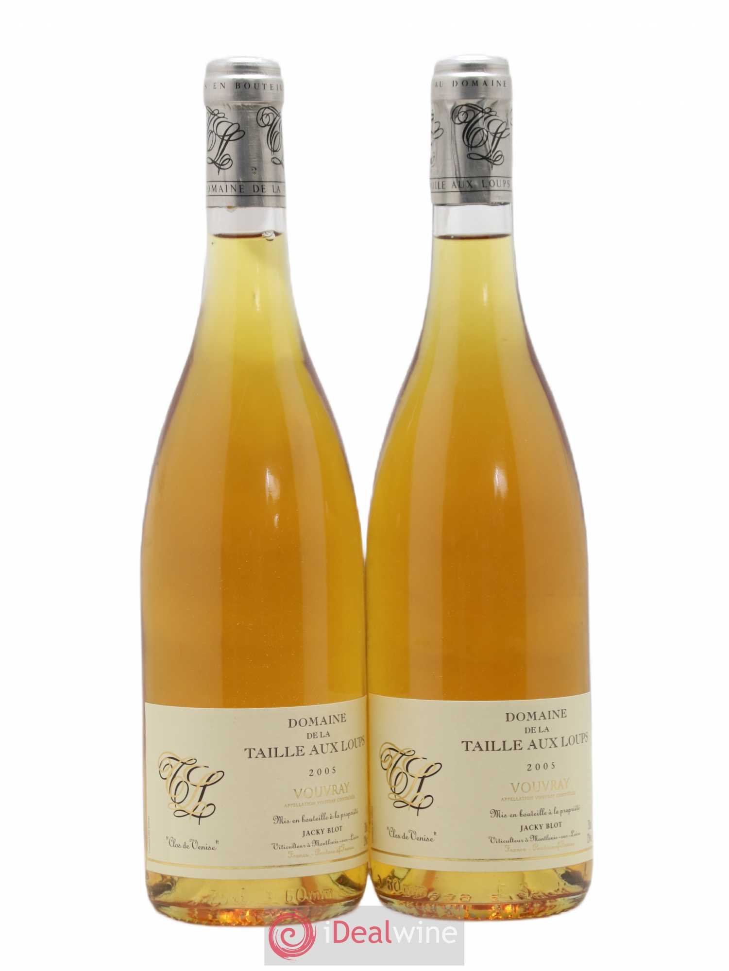 Vouvray Clos de Venise La Taille aux Loups 2005 - Lotto di 2 bottiglie - 0
