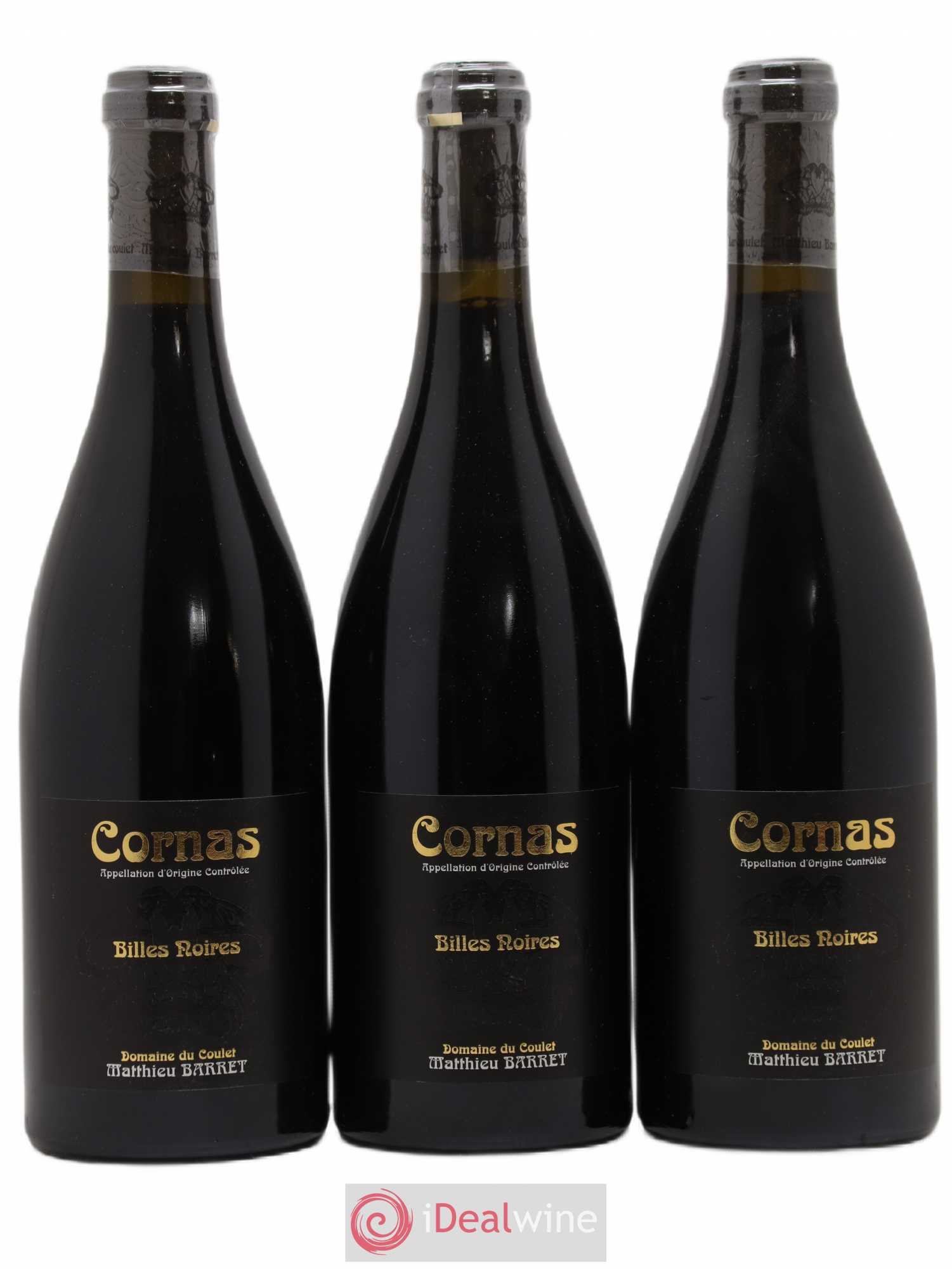 Cornas Billes Noires Coulet (Domaine du) - Matthieu Barret 2011 - Lot de 3 bouteilles - 0