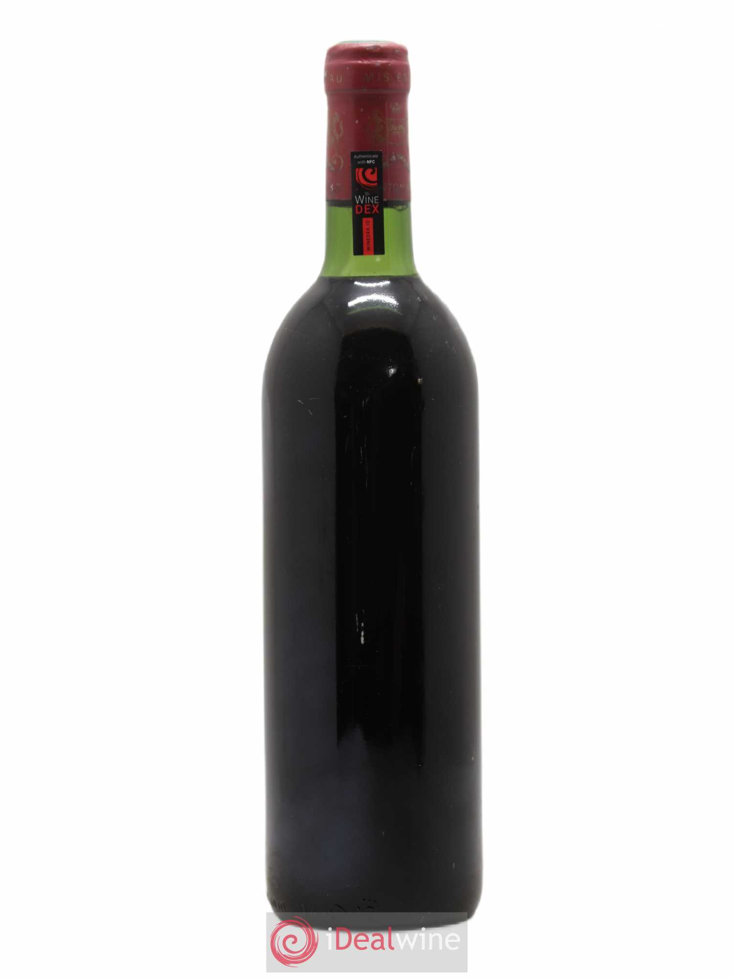 Château Mouton Rothschild 1er Grand Cru Classé 1982 - Lot de 1 bouteille - 1