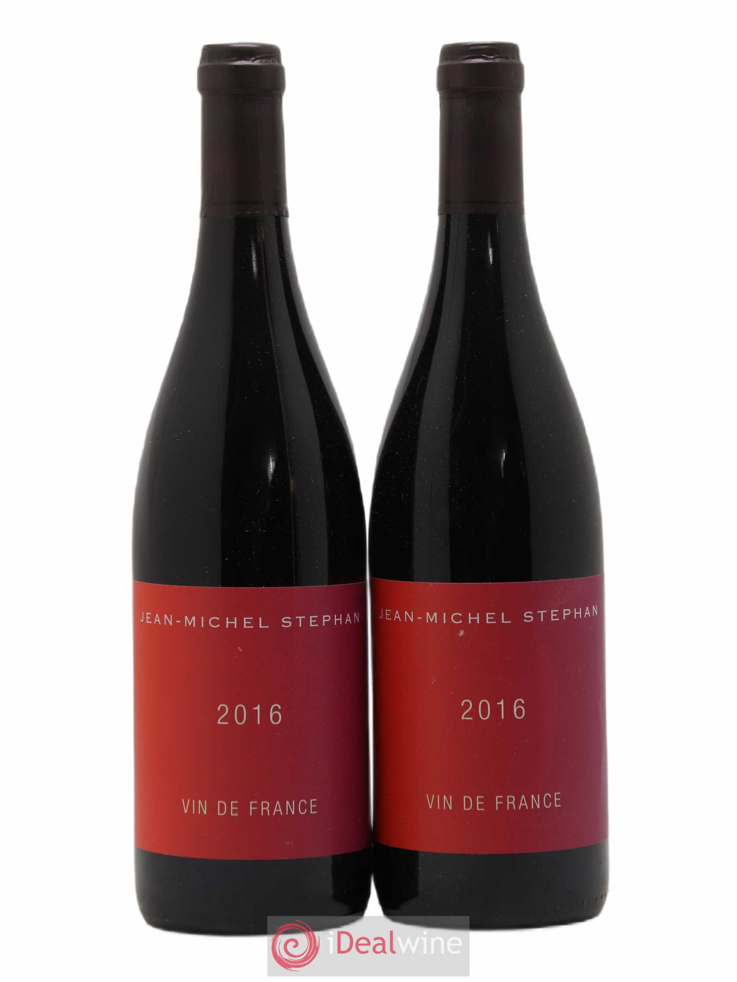 Vin de France Syrah Jean-Michel Stephan 2016 - Lot de 2 bouteilles - 0