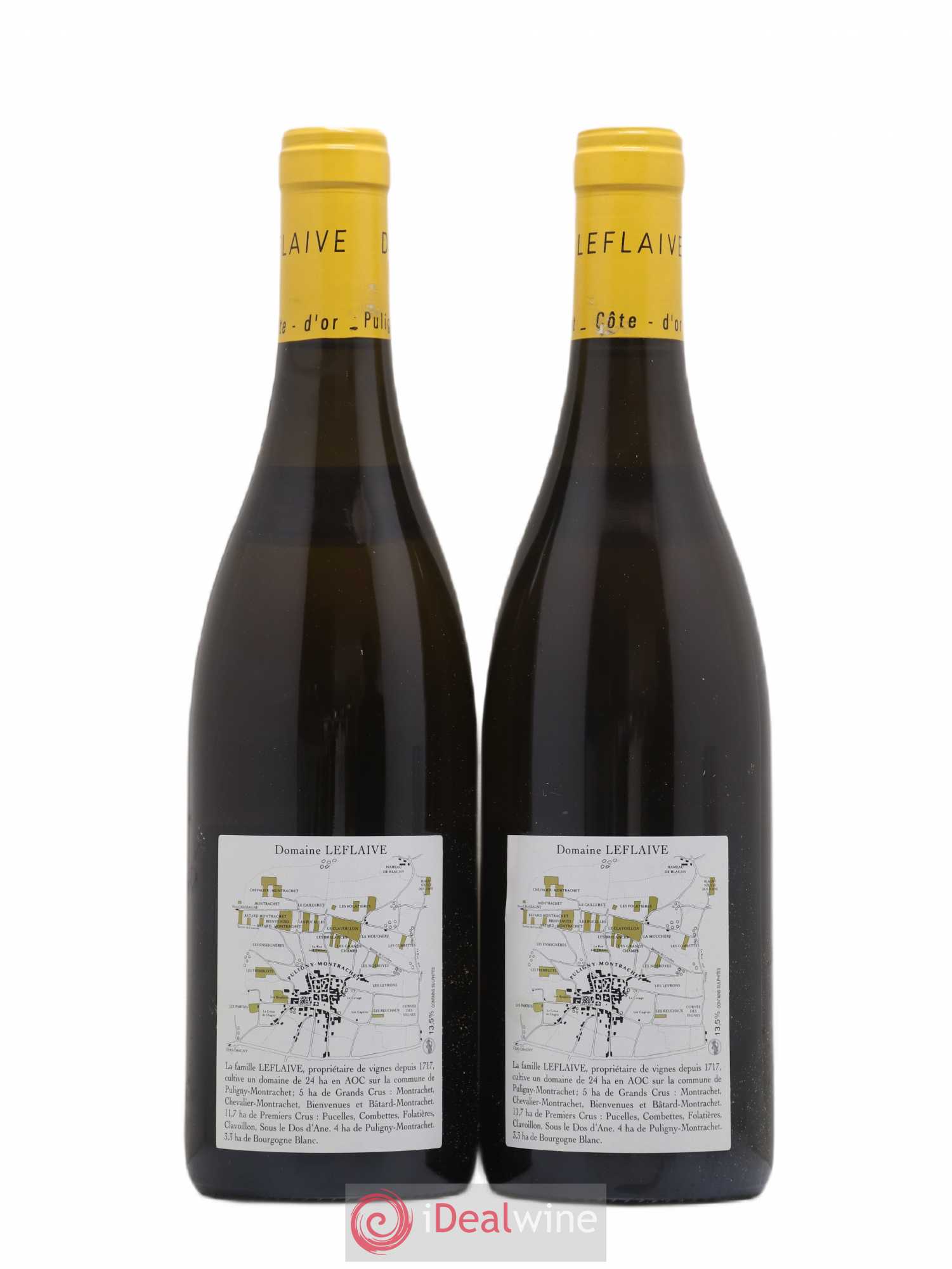 Puligny-Montrachet 1er Cru Clavoillon Leflaive (Domaine) 2009 - Lot de 2 bouteilles - 1