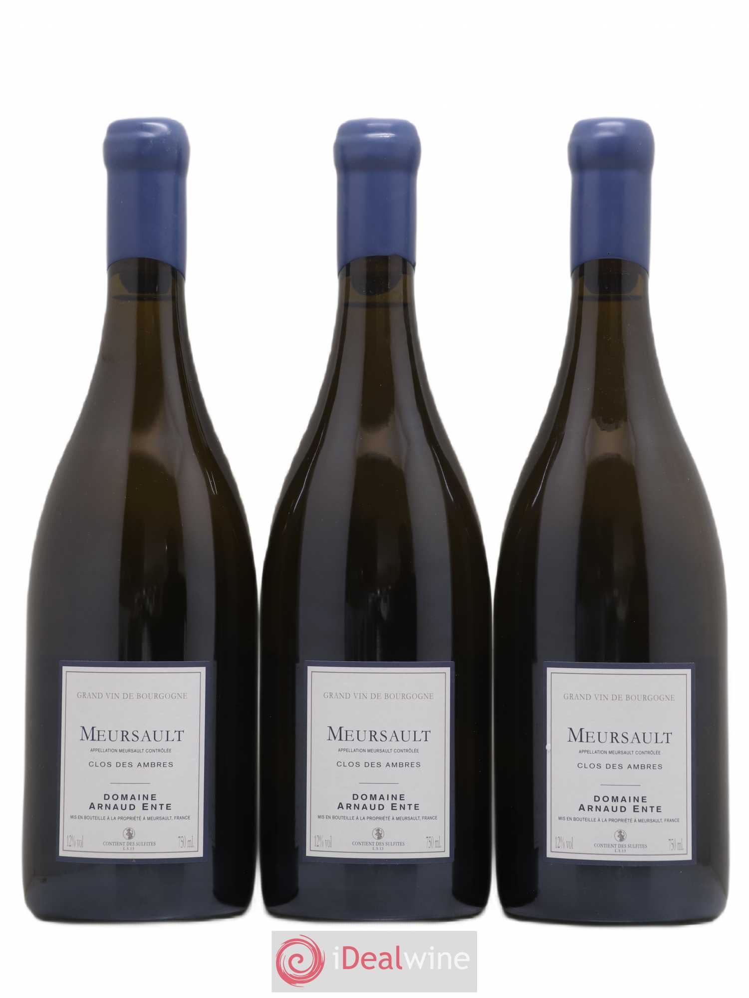 Meursault Clos des Ambres Arnaud Ente 2013 - Lot de 3 bouteilles - 1
