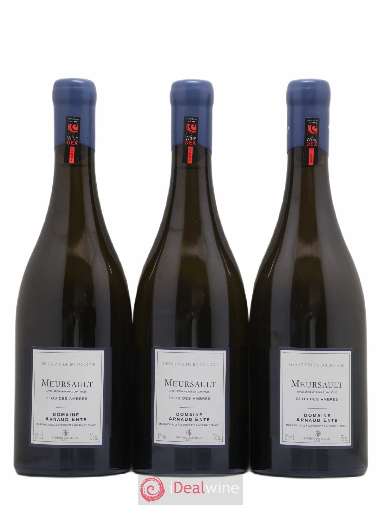 Meursault Clos des Ambres Arnaud Ente 2014 - Lot de 3 bouteilles - 1