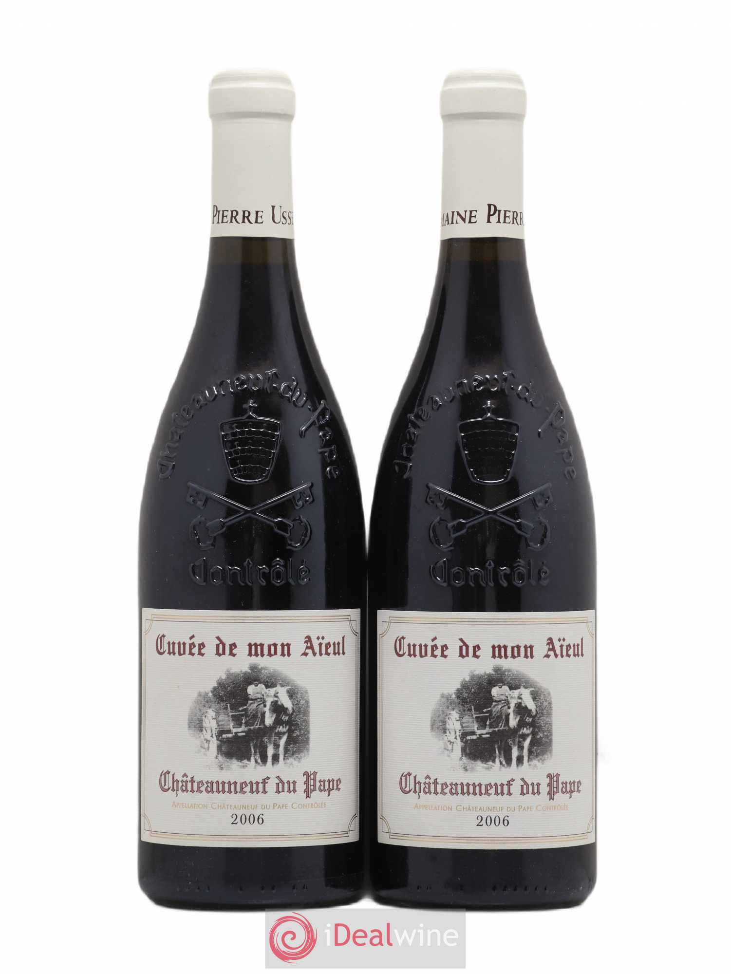 Châteauneuf-du-Pape Cuvée de mon Aïeul Pierre Usseglio & Fils 2006 - Lot de 2 bouteilles - 0
