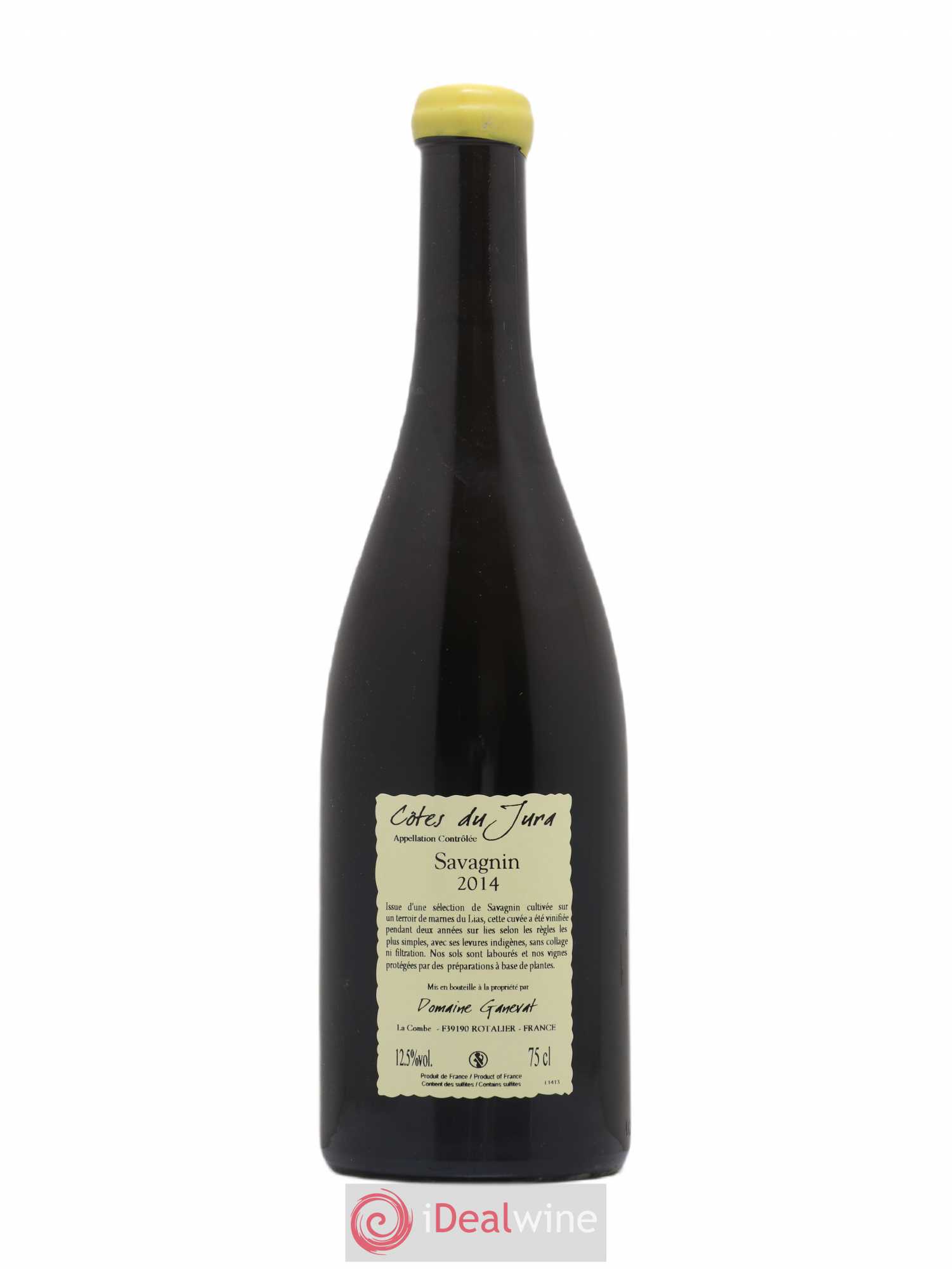 Côtes du Jura Sous la Roche Jean-François Ganevat (Domaine) 2014 - Lot de 1 bouteille - 1