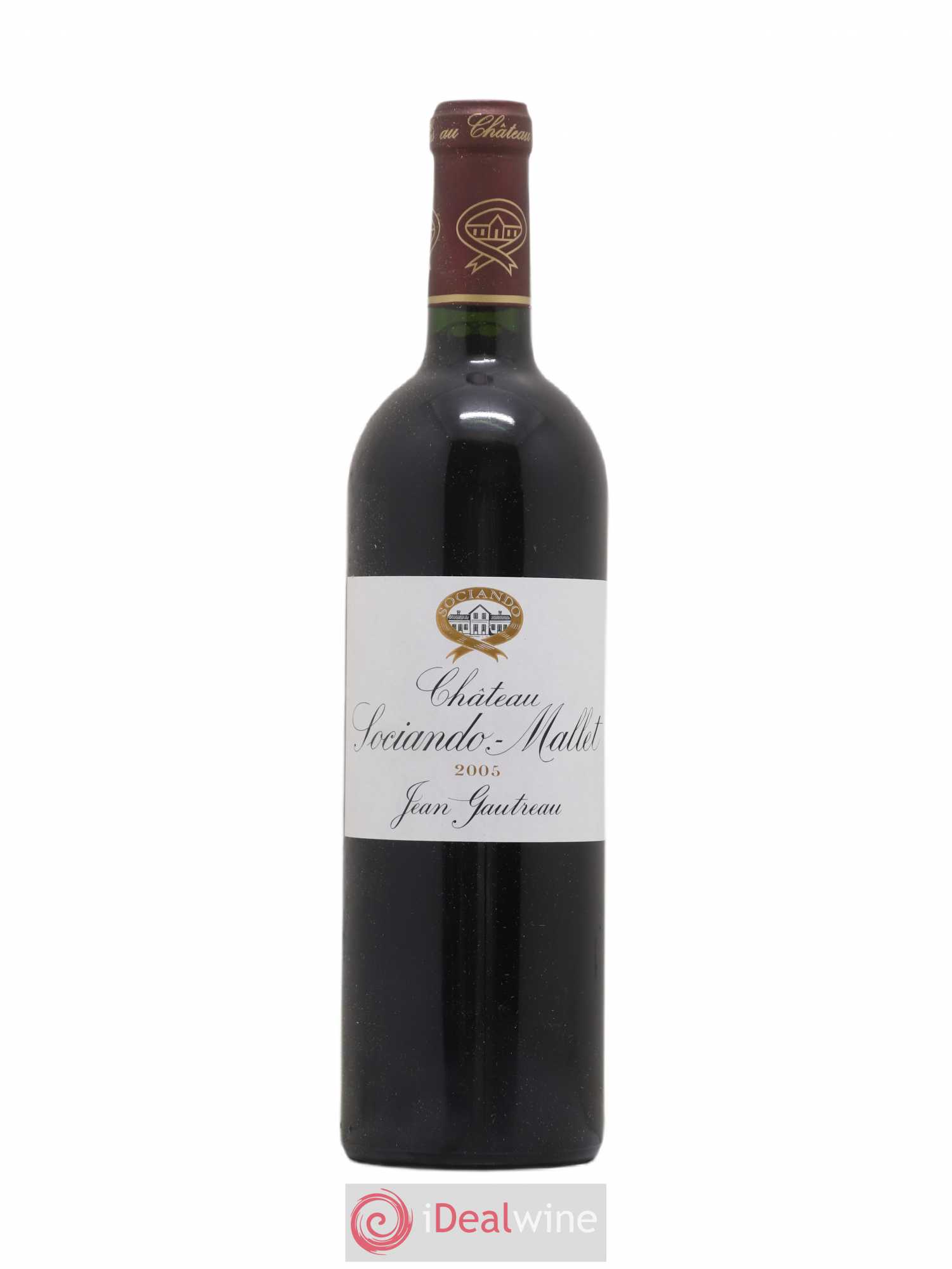 Château Sociando Mallet 2005 - Lot de 1 bouteille - 0