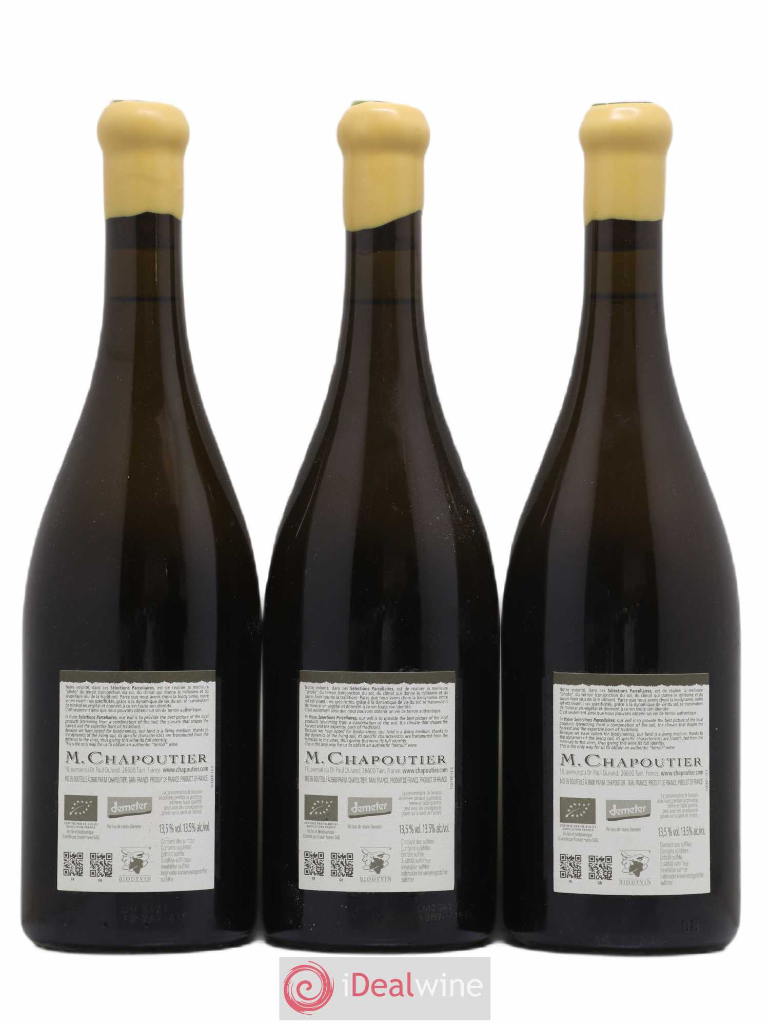 Hermitage Ermitage de l'Orée Chapoutier 2012 - Lot de 3 bouteilles - 1