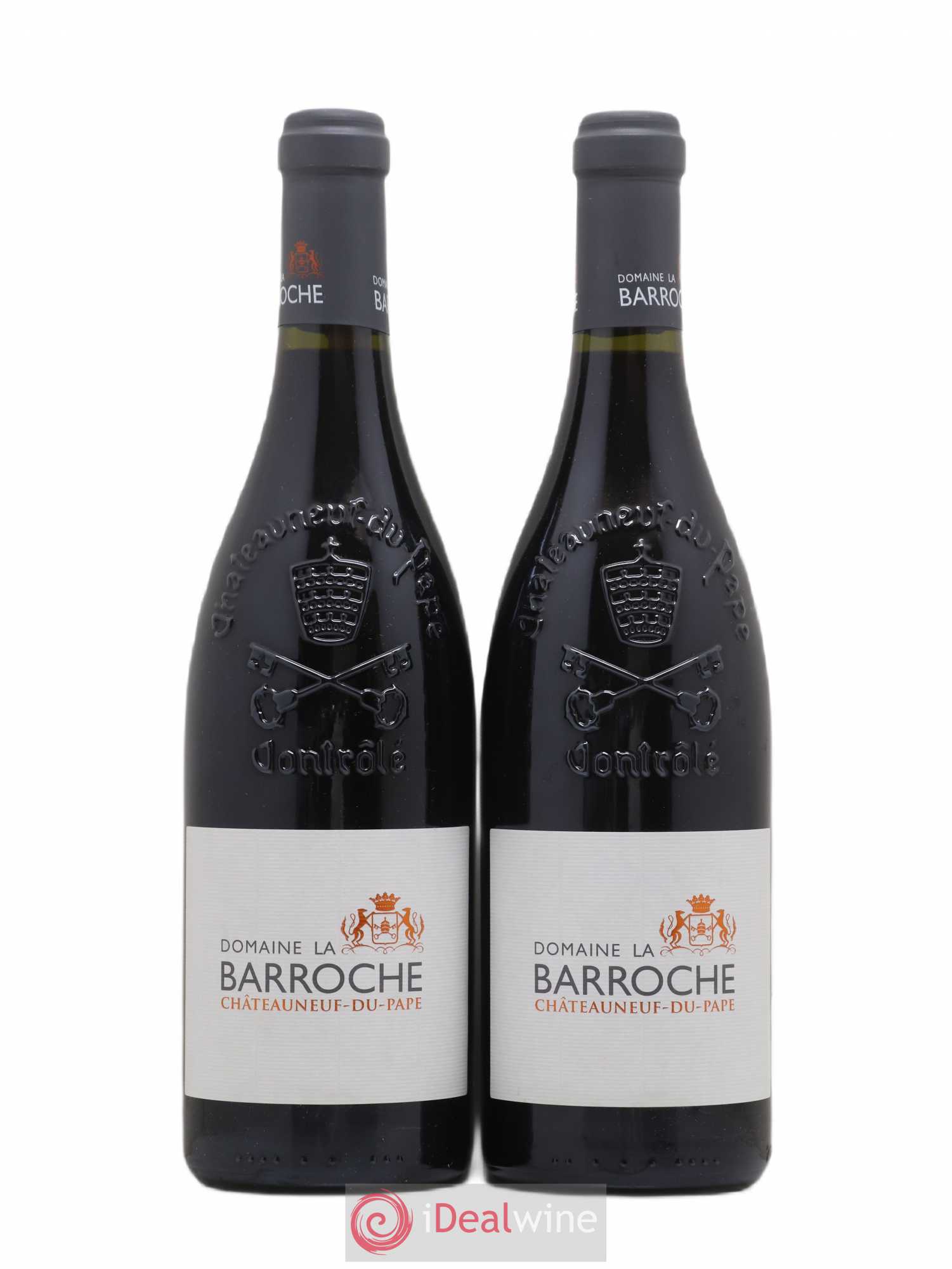 Châteauneuf-du-Pape La Barroche (Domaine de) Julien Barrot 2011 - Lot de 2 bouteilles - 0