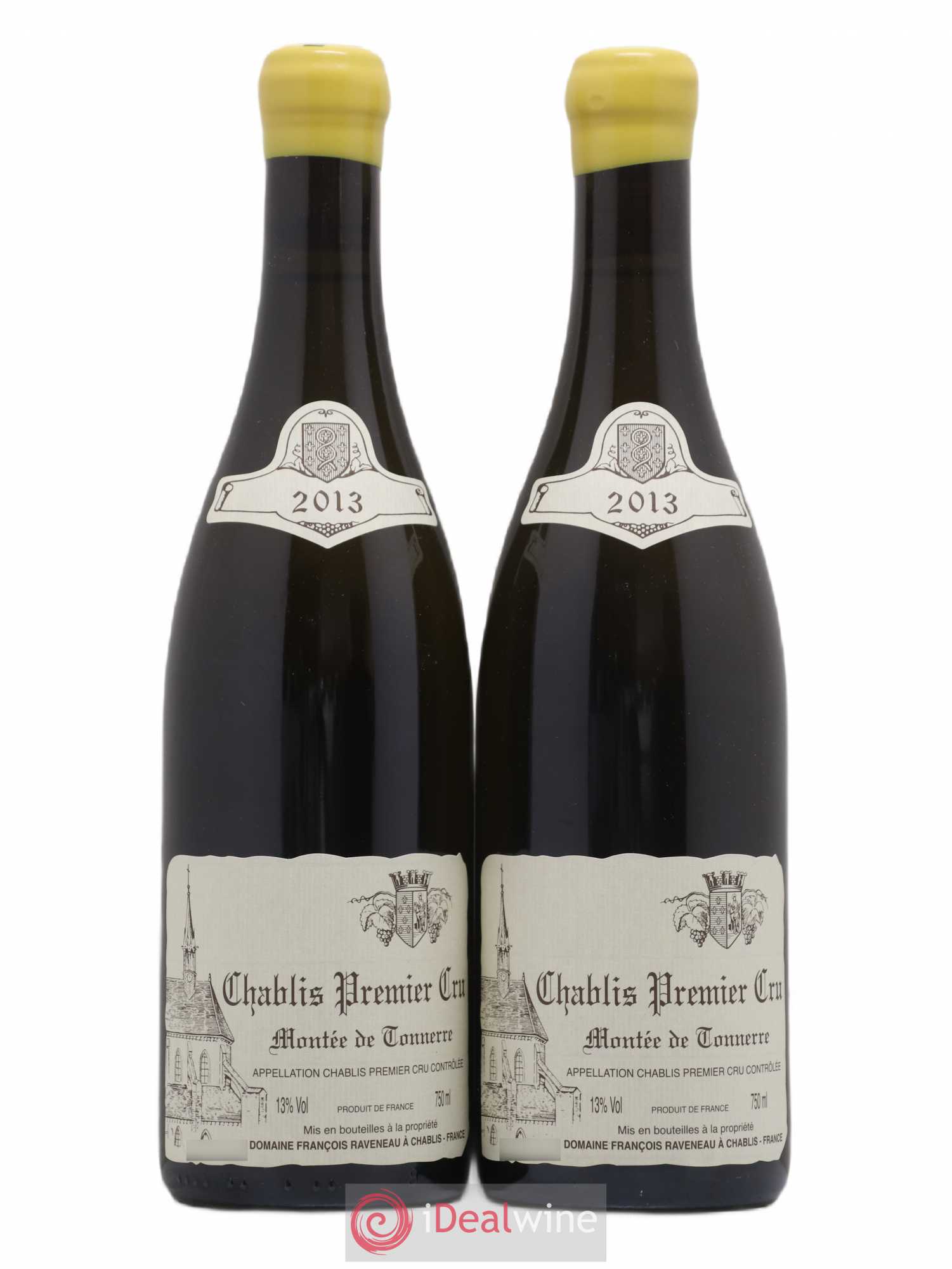 Chablis 1er Cru Montée de Tonnerre Raveneau (Domaine) 2013 - Lot de 2 bouteilles - 0