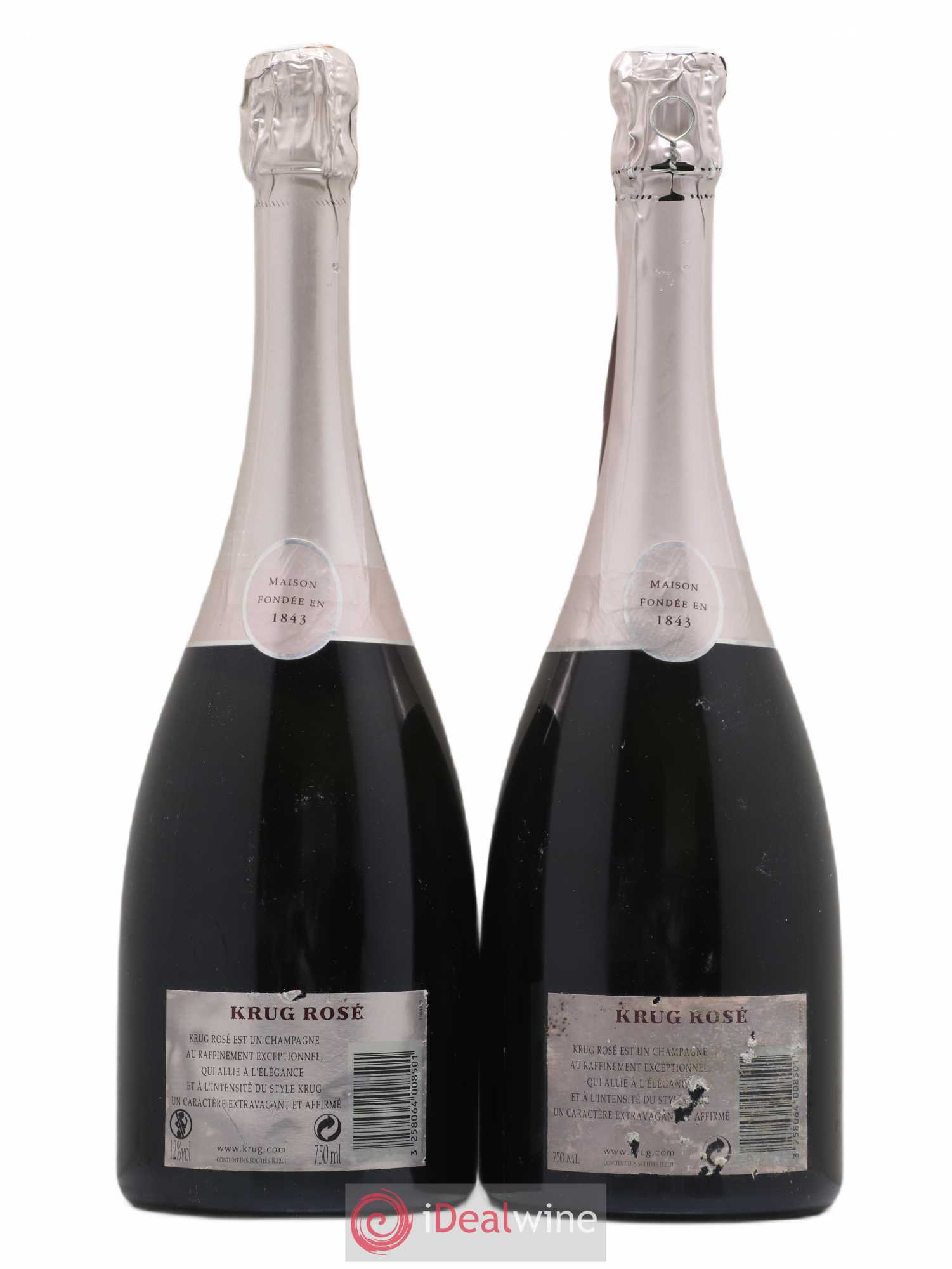 Rosé Brut Krug Brut - Lot of 2 bottles - 1