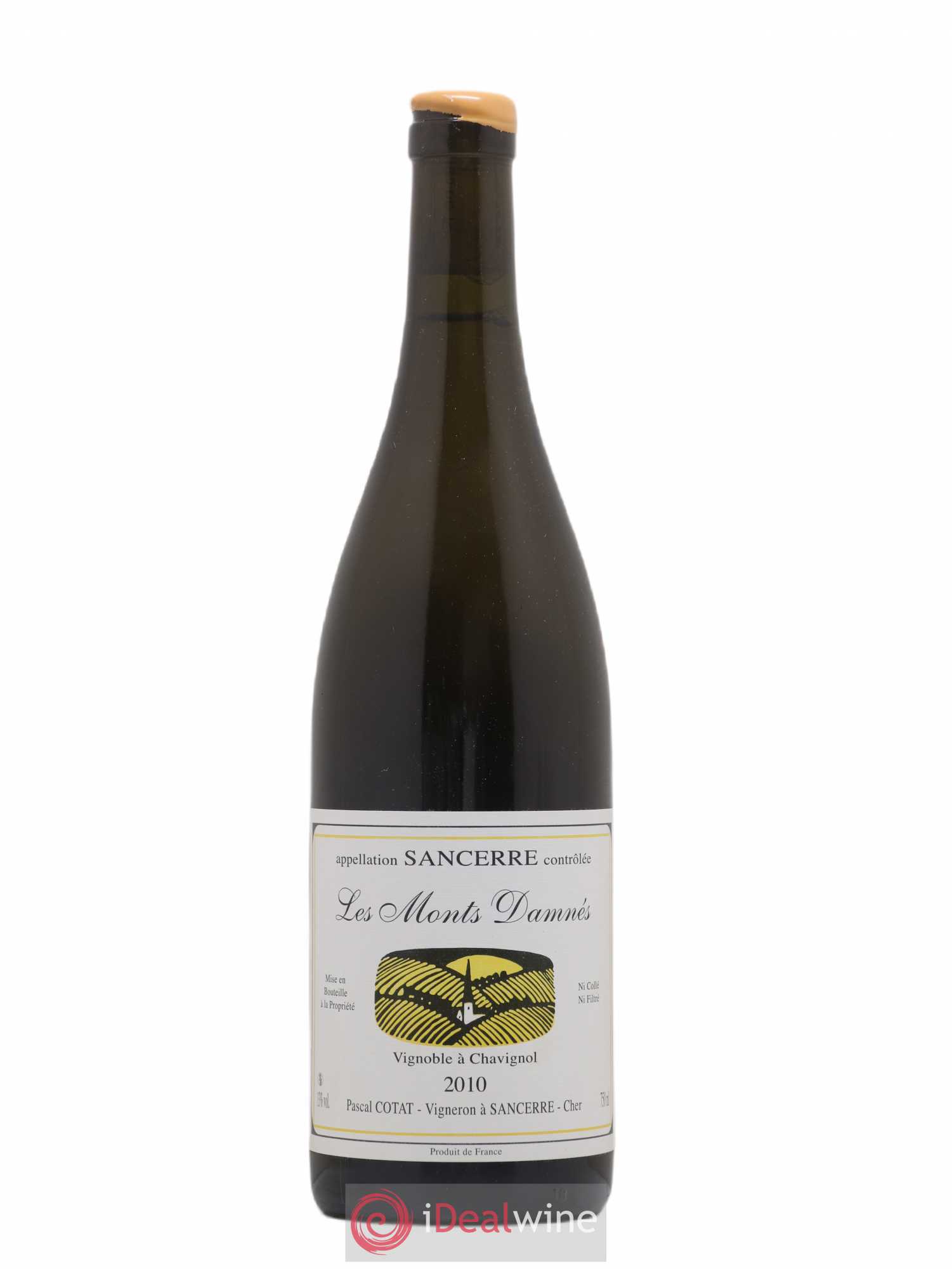 Sancerre Les Monts Damnés Pascal Cotat 2010 - Lot de 1 bouteille - 0