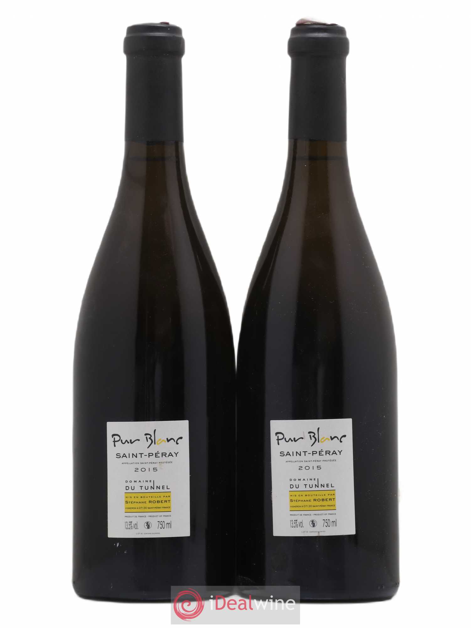 Saint-Péray Pure Blanc Domaine Du Tunnel 2015 - Posten von 2 Flaschen - 1