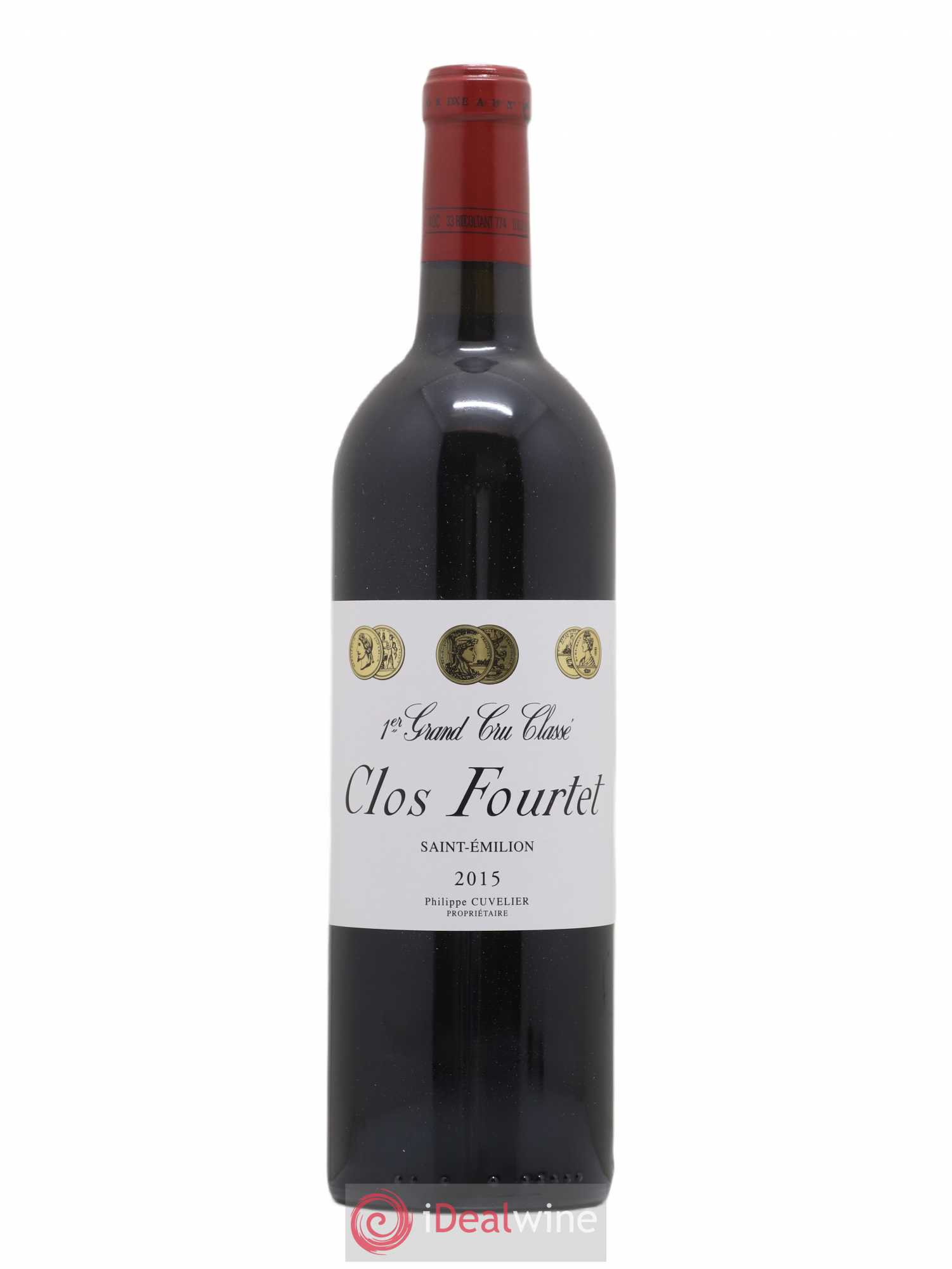 Clos Fourtet 1er Grand Cru Classé B 2015 - Lot de 1 bouteille - 0