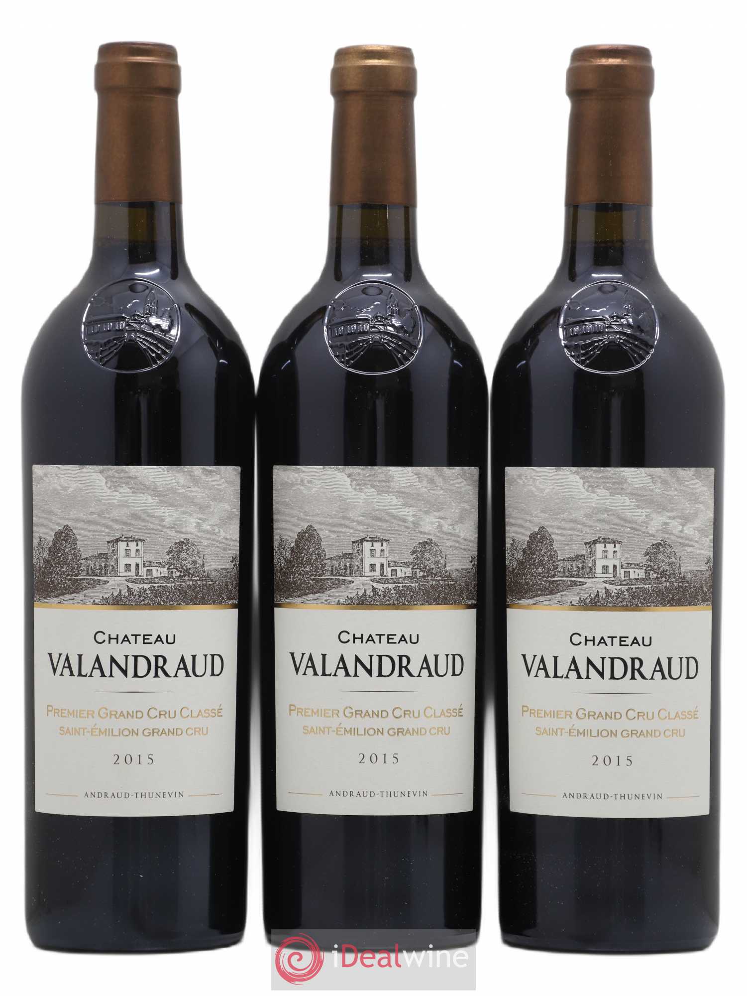 Château de Valandraud 2015 - Lot de 3 bouteilles - 0