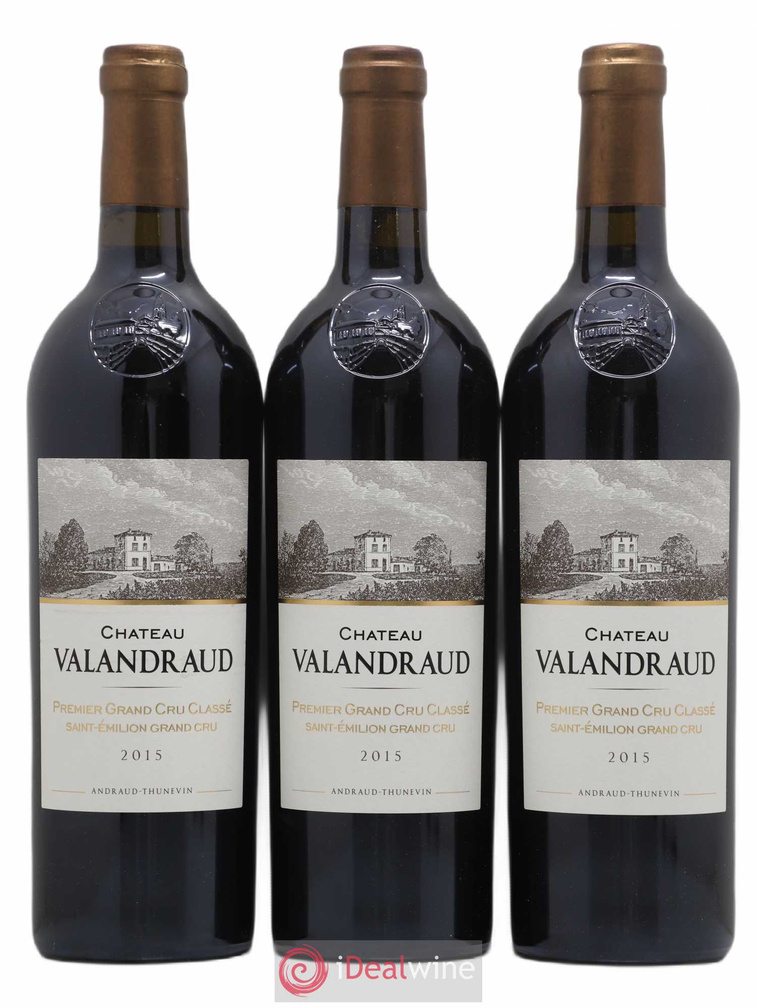 Château de Valandraud 2015 - Lot de 3 bouteilles - 0