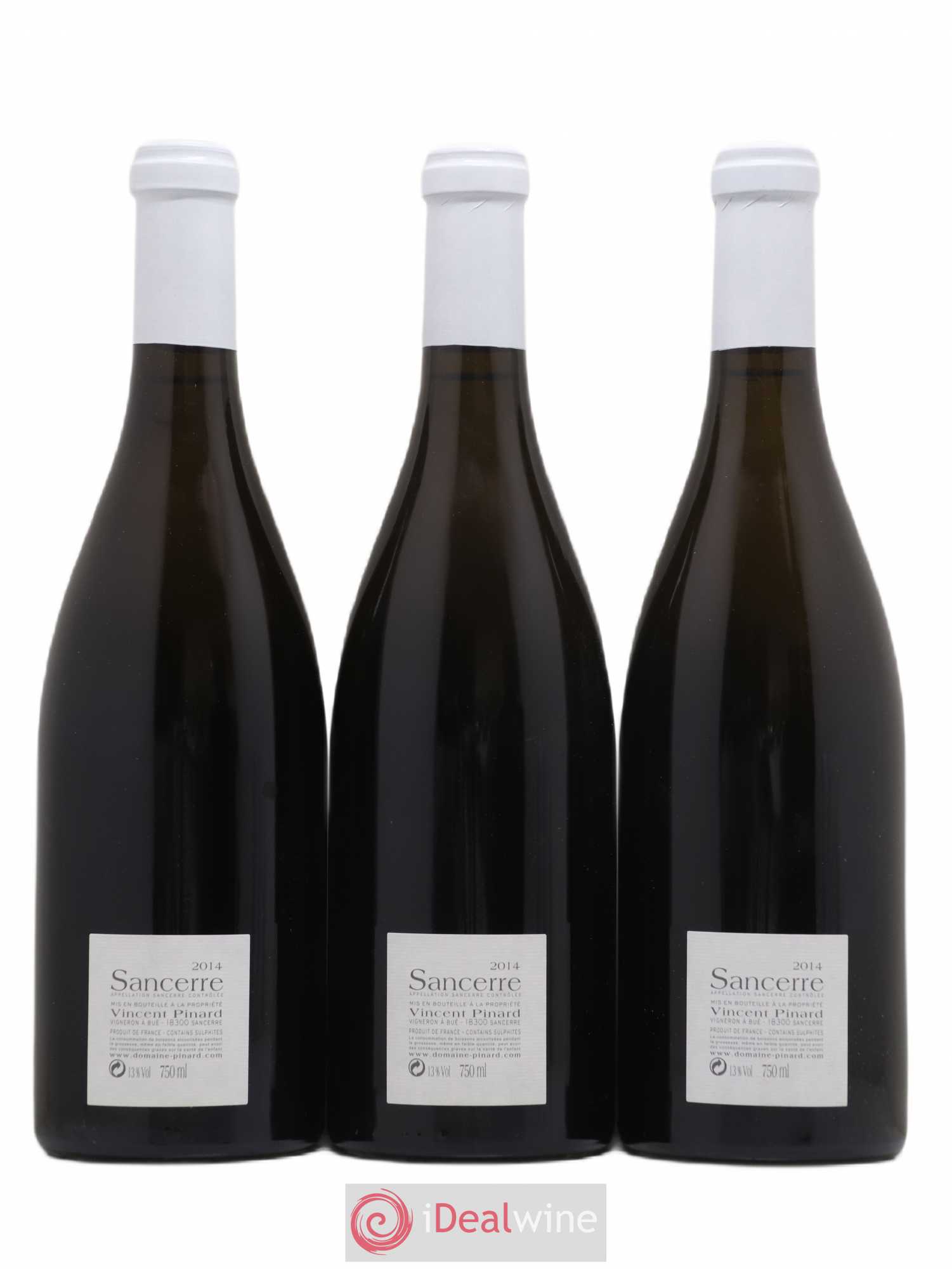 Sancerre Grand Chemarin Vincent Pinard 2014 - Lot de 3 bouteilles - 1