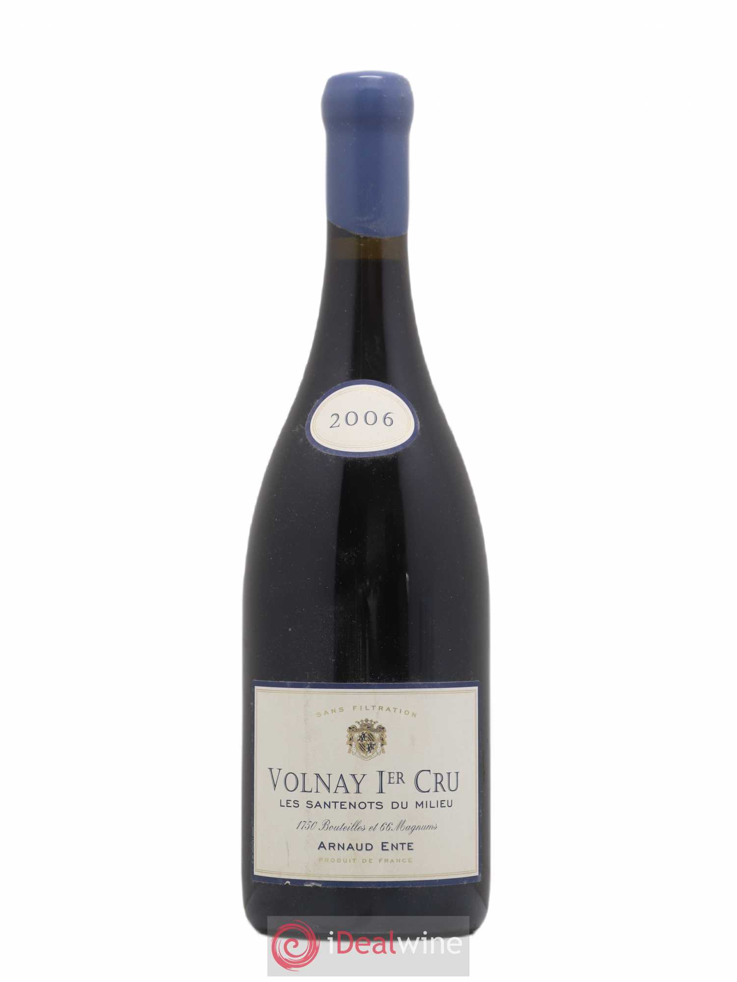 Volnay 1er Cru Les Santenots du Milieu Arnaud Ente 2006 - Lot de 1 bouteille - 0