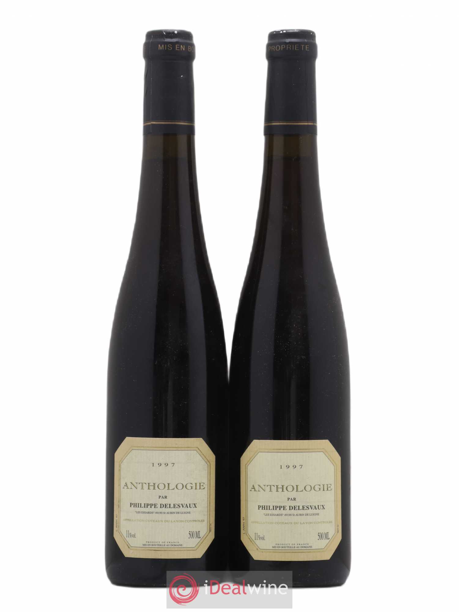 Coteaux du Layon Cuvée Anthologie Delesvaux (Domaine) 1997 - Lotto di 2 bottiglie - 0