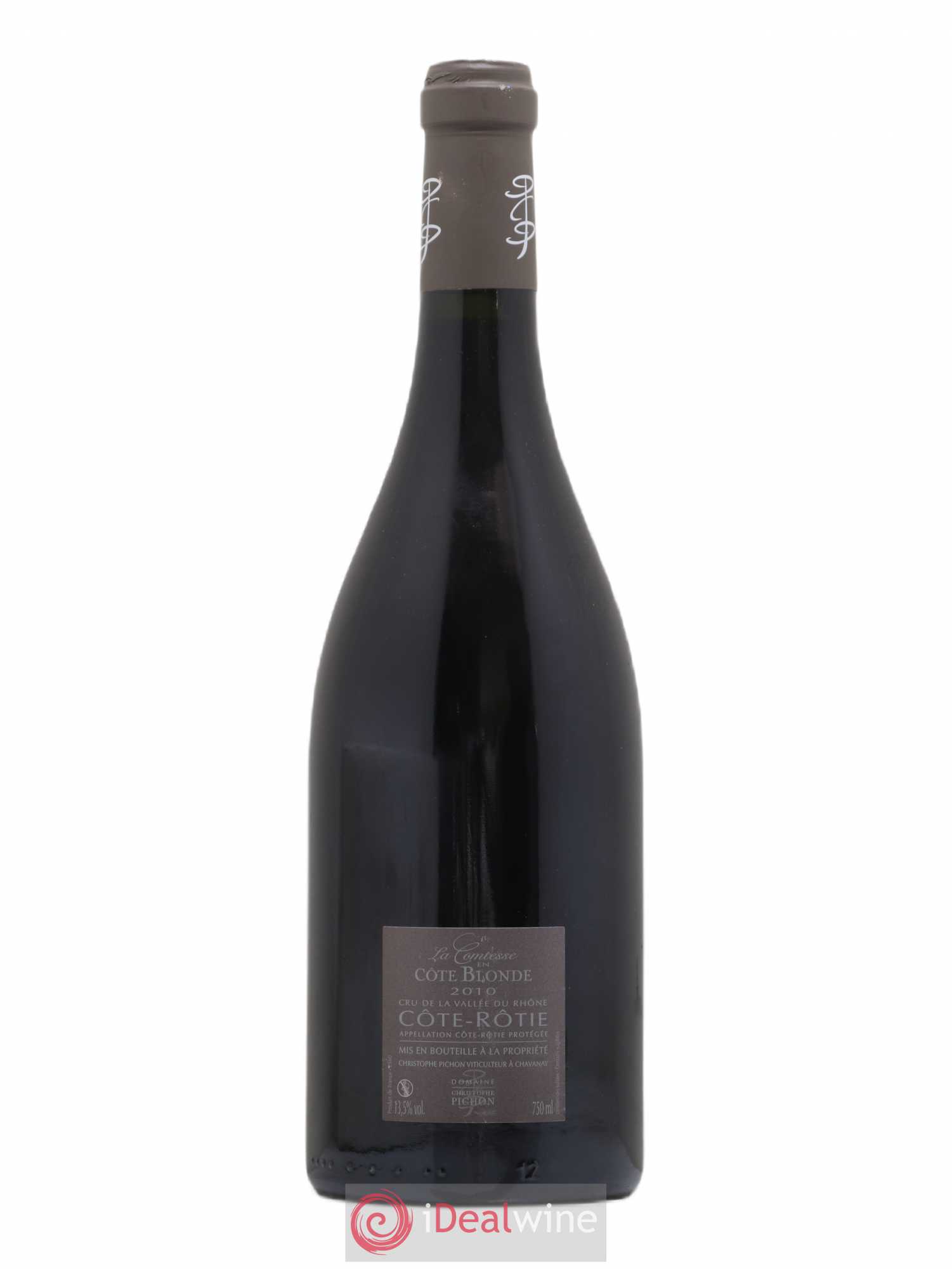 Côte-Rôtie La Comtesse en Côte Blonde Christophe Pichon (Domaine) 2010 - Lot de 1 bouteille - 1
