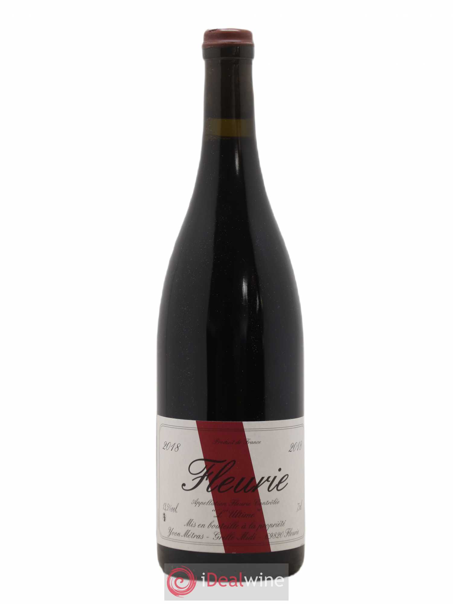 Fleurie l'Ultime Yvon Métras 2018 - Lot de 1 bouteille - 0