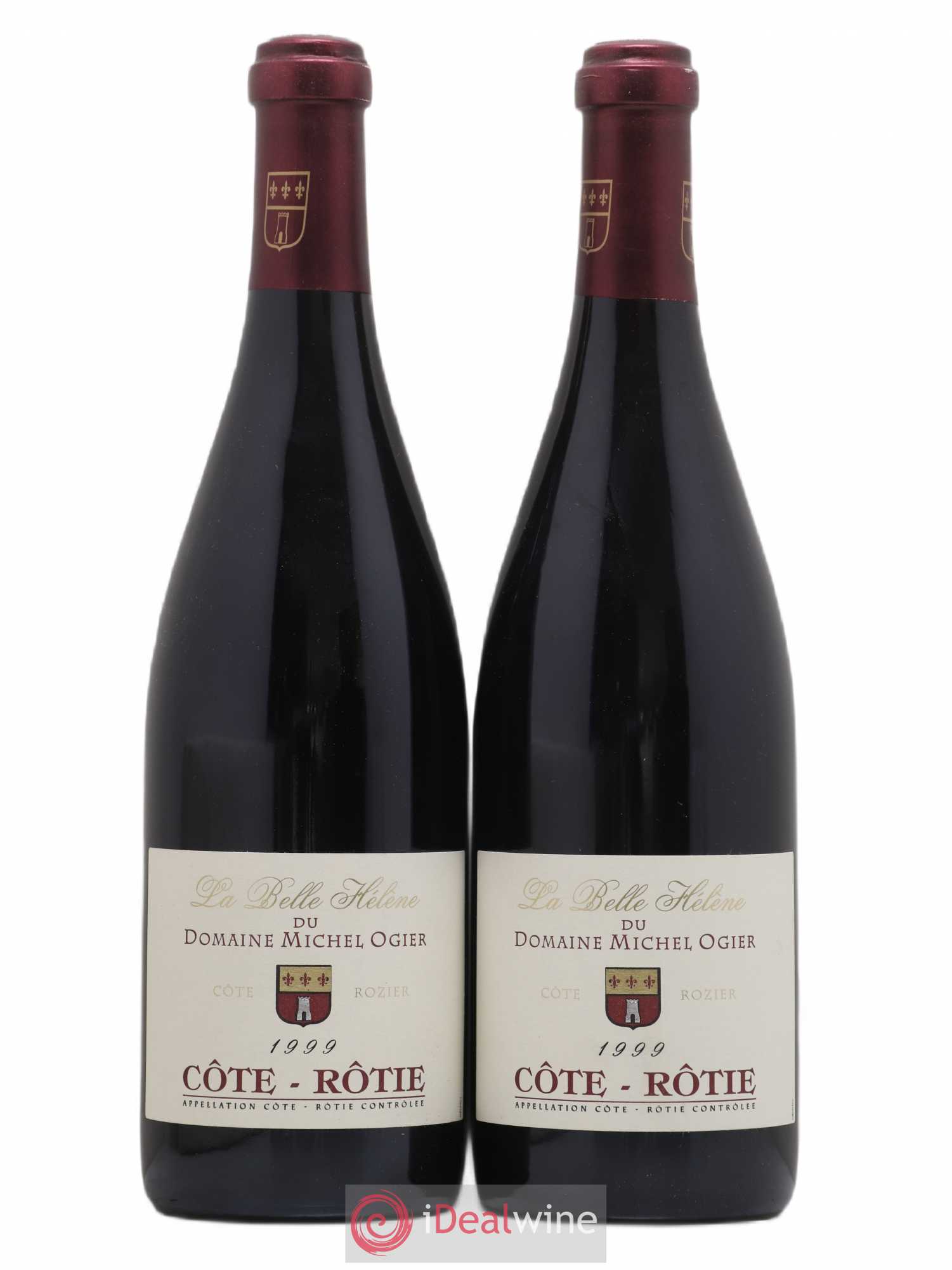Côte-Rôtie La Belle Hélène Stéphane Ogier 1999 - Lot de 2 bouteilles - 0
