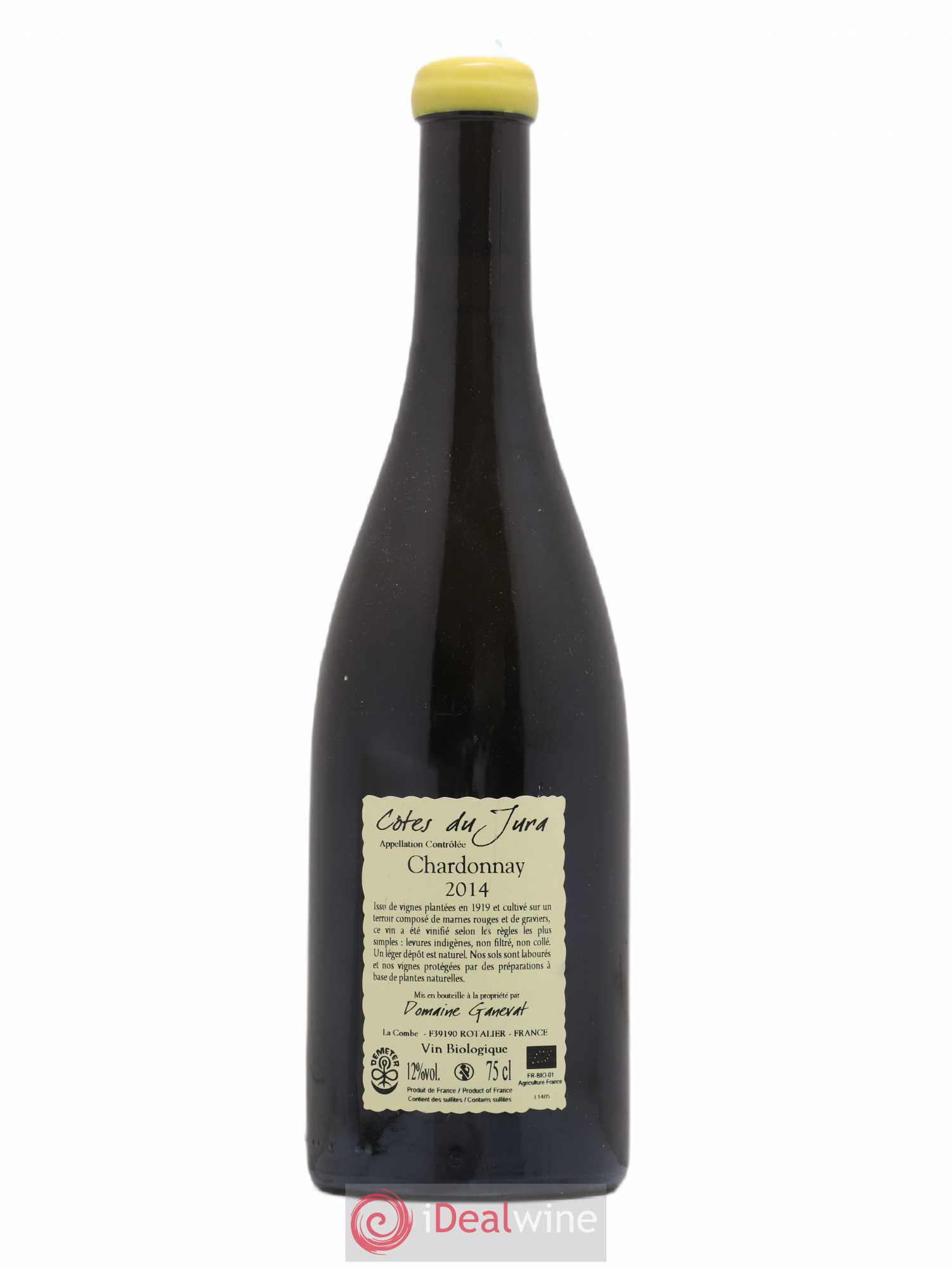 Côtes du Jura Les Grands Teppes Vieilles Vignes Jean-François Ganevat (Domaine) 2014 - Lot de 1 bouteille - 1