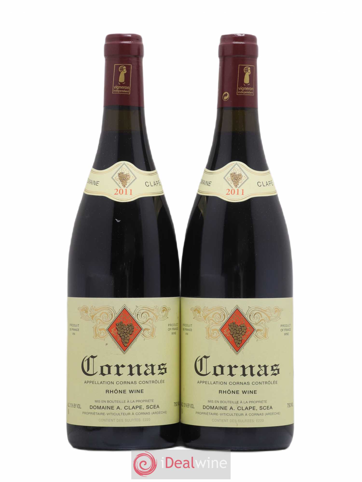 Cornas Auguste Clape 2011 - Lot de 2 bouteilles - 0