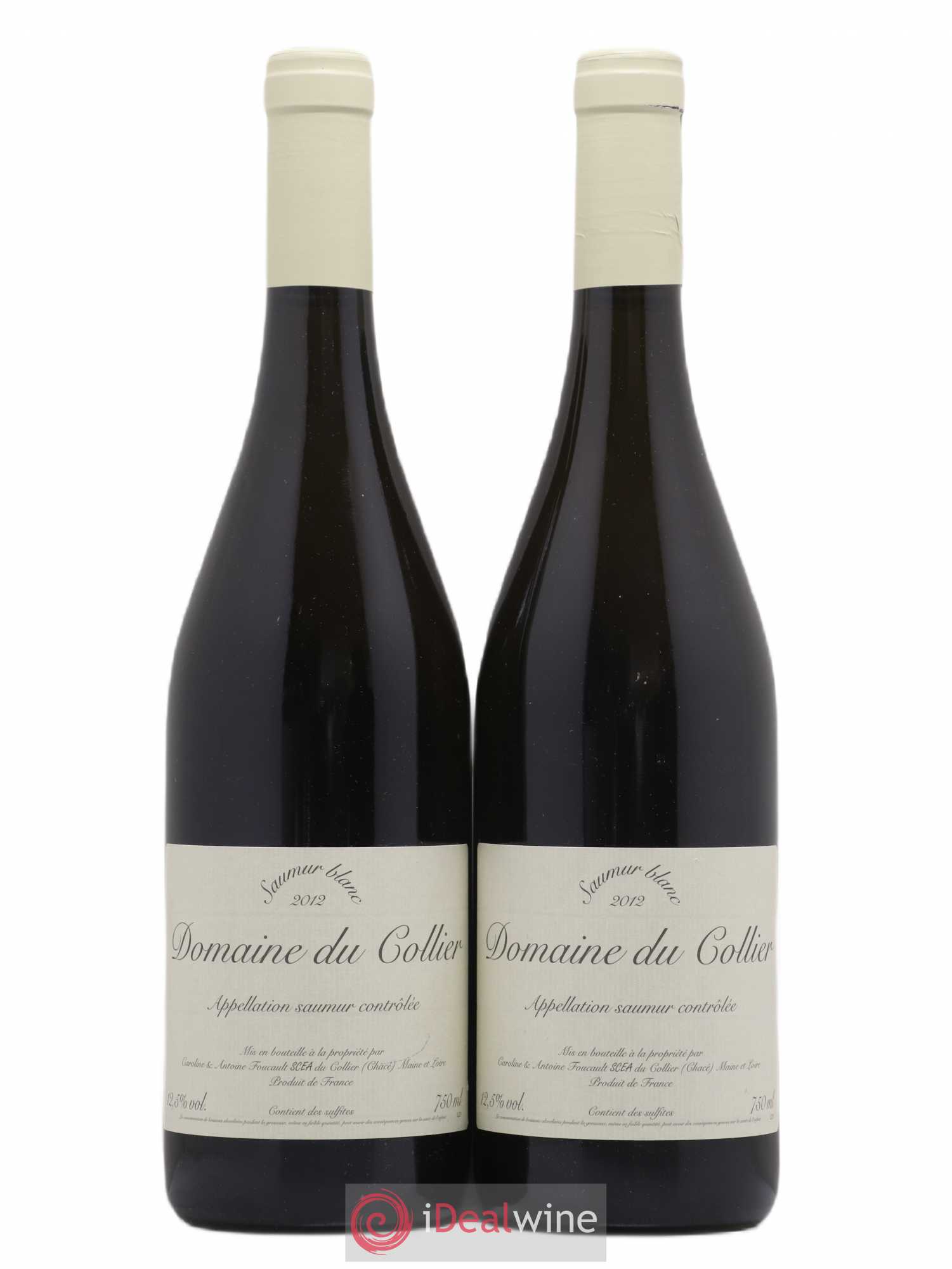 Saumur Domaine du Collier 2012 - Lot de 2 bouteilles - 0