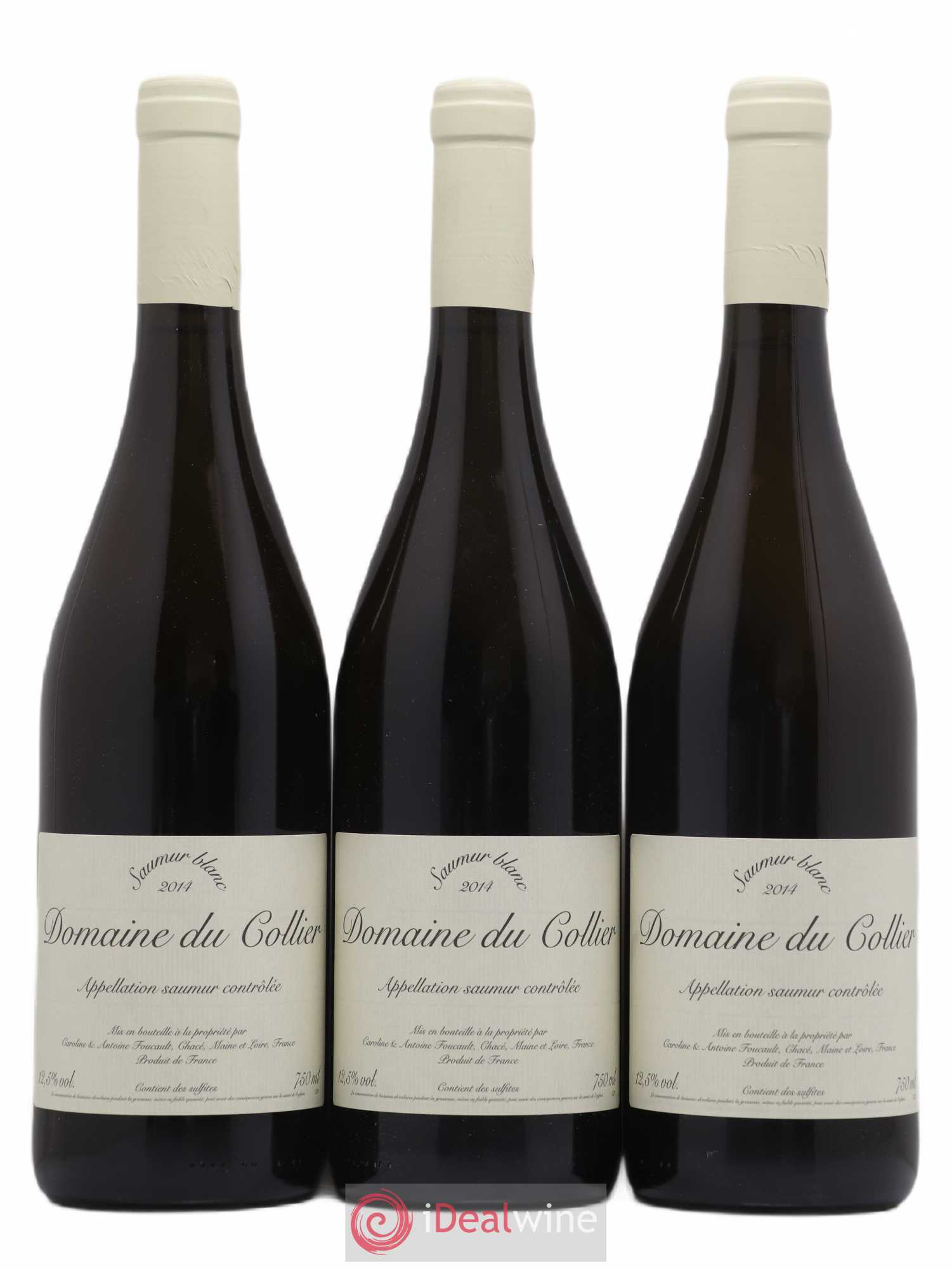 Saumur Domaine du Collier 2014 - Lot de 3 bouteilles - 0