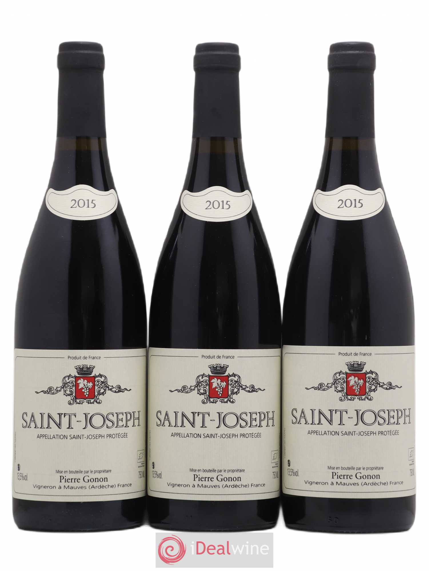 Saint-Joseph Gonon (Domaine) 2015 - Lot de 3 bouteilles - 0