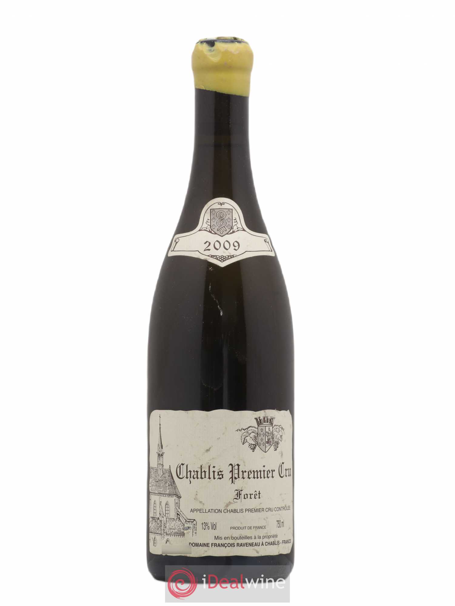 Chablis 1er Cru Forêt Raveneau (Domaine) 2009 - Lot de 1 bouteille - 0