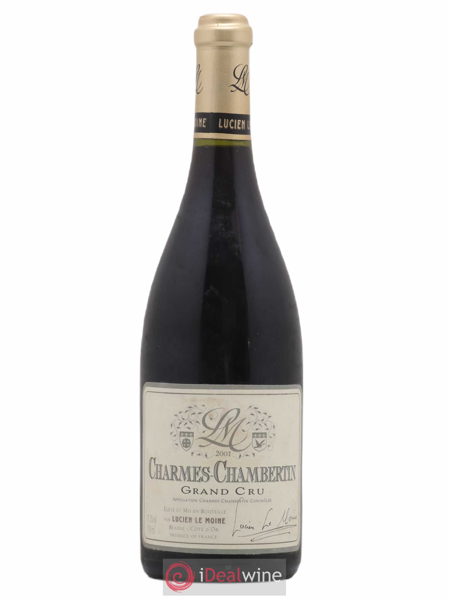 Charmes-Chambertin Grand Cru Lemoine 2001 - Lot de 1 bouteille - 0