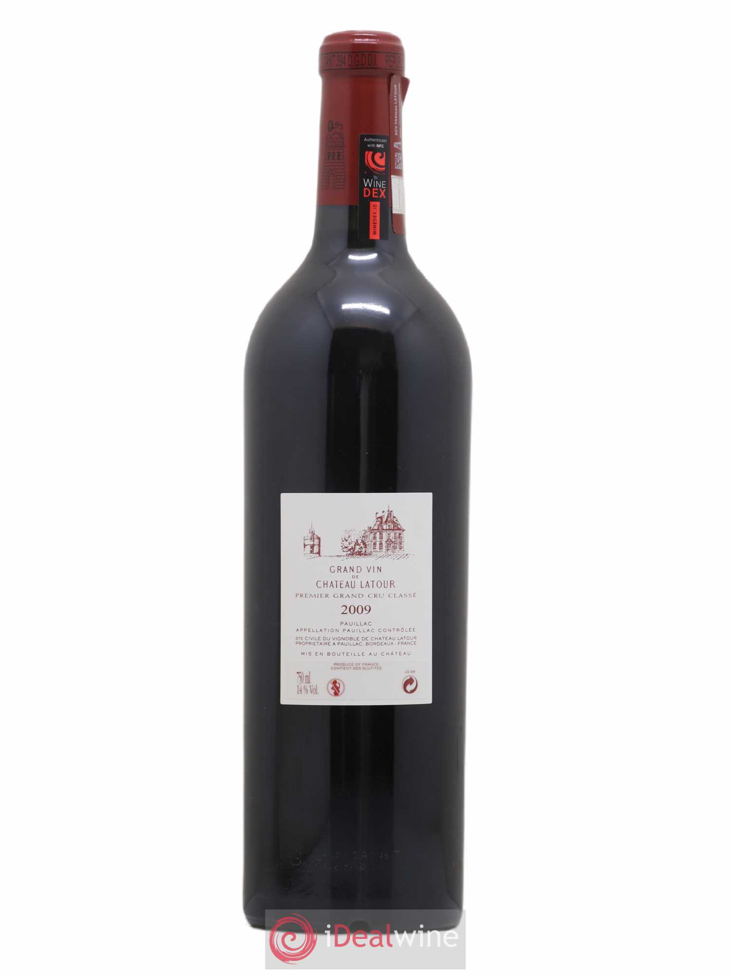 Château Latour 1er Grand Cru Classé 2009 - Lot de 1 bouteille - 1
