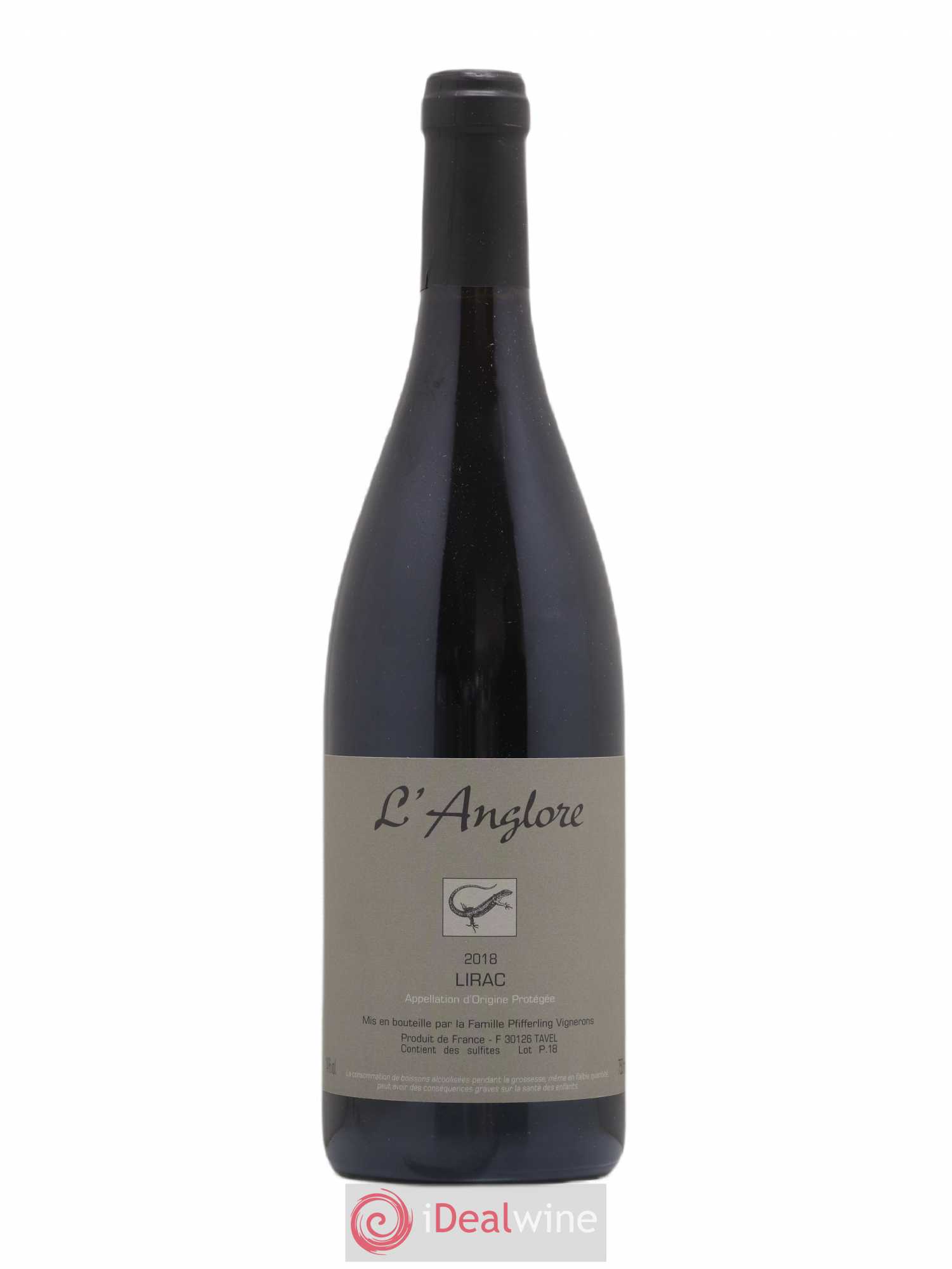 Lirac L'Anglore 2018 - Posten von 1 Flasche - 0