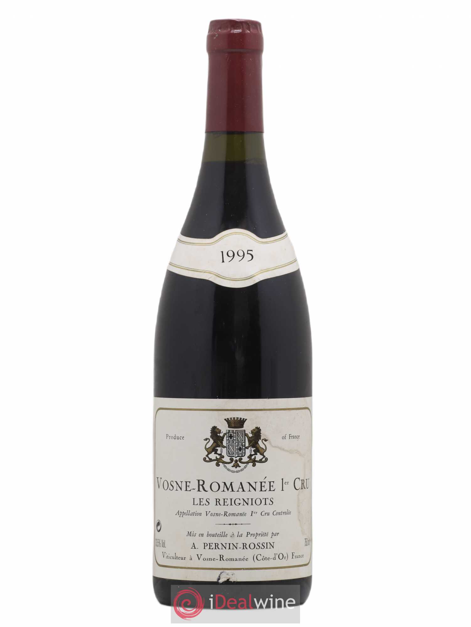 Vosne-Romanée 1er Cru Les Reignots Pernin-Rossin 1995 - Posten von 1 Flasche - 0